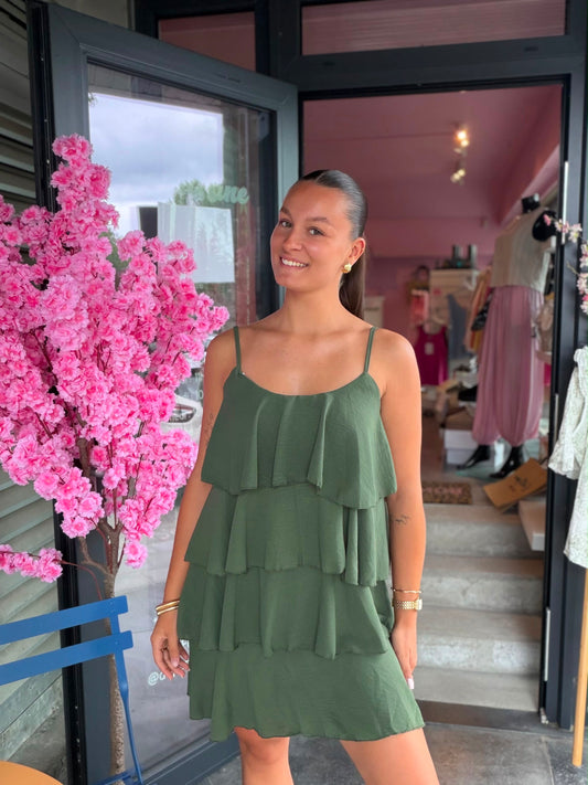 Robe Flavia kaki