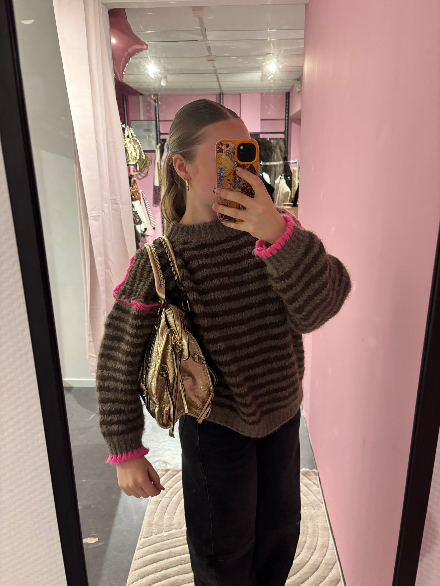 Sac Ciaga Doré brillant Moyen