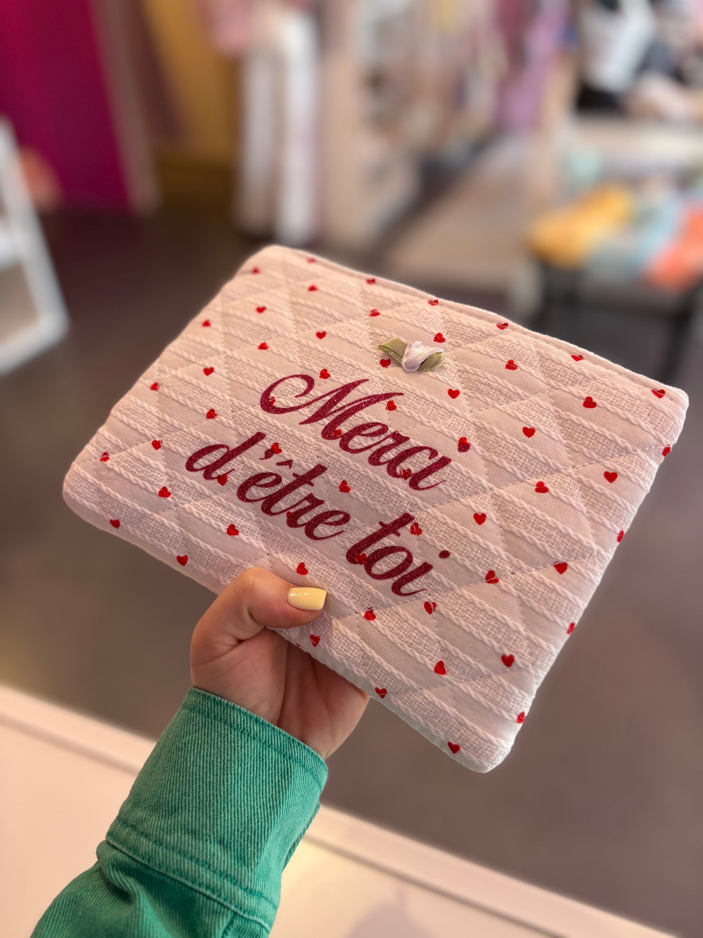 Trousse merci d’être toi fushia