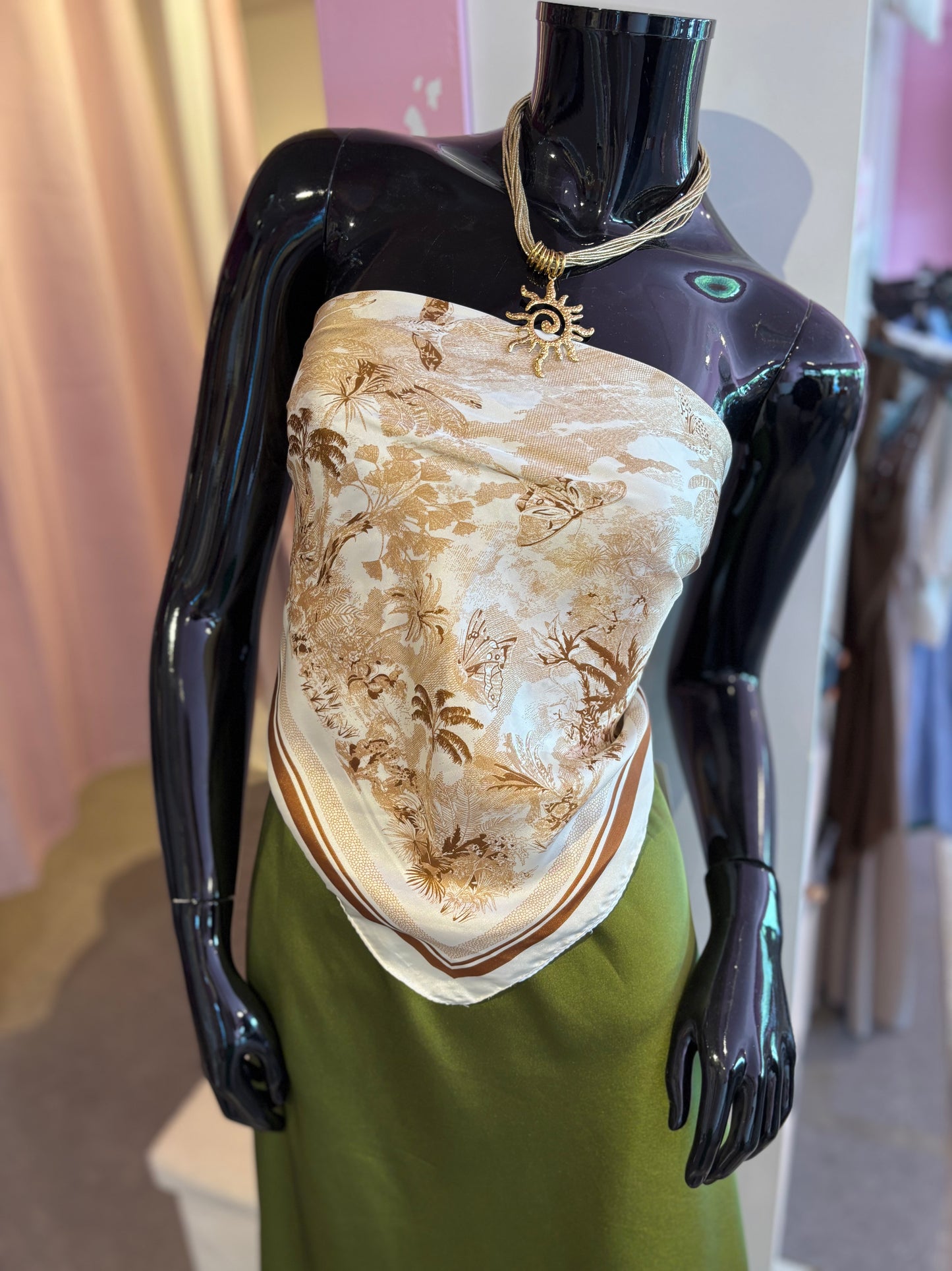 Foulard palmier