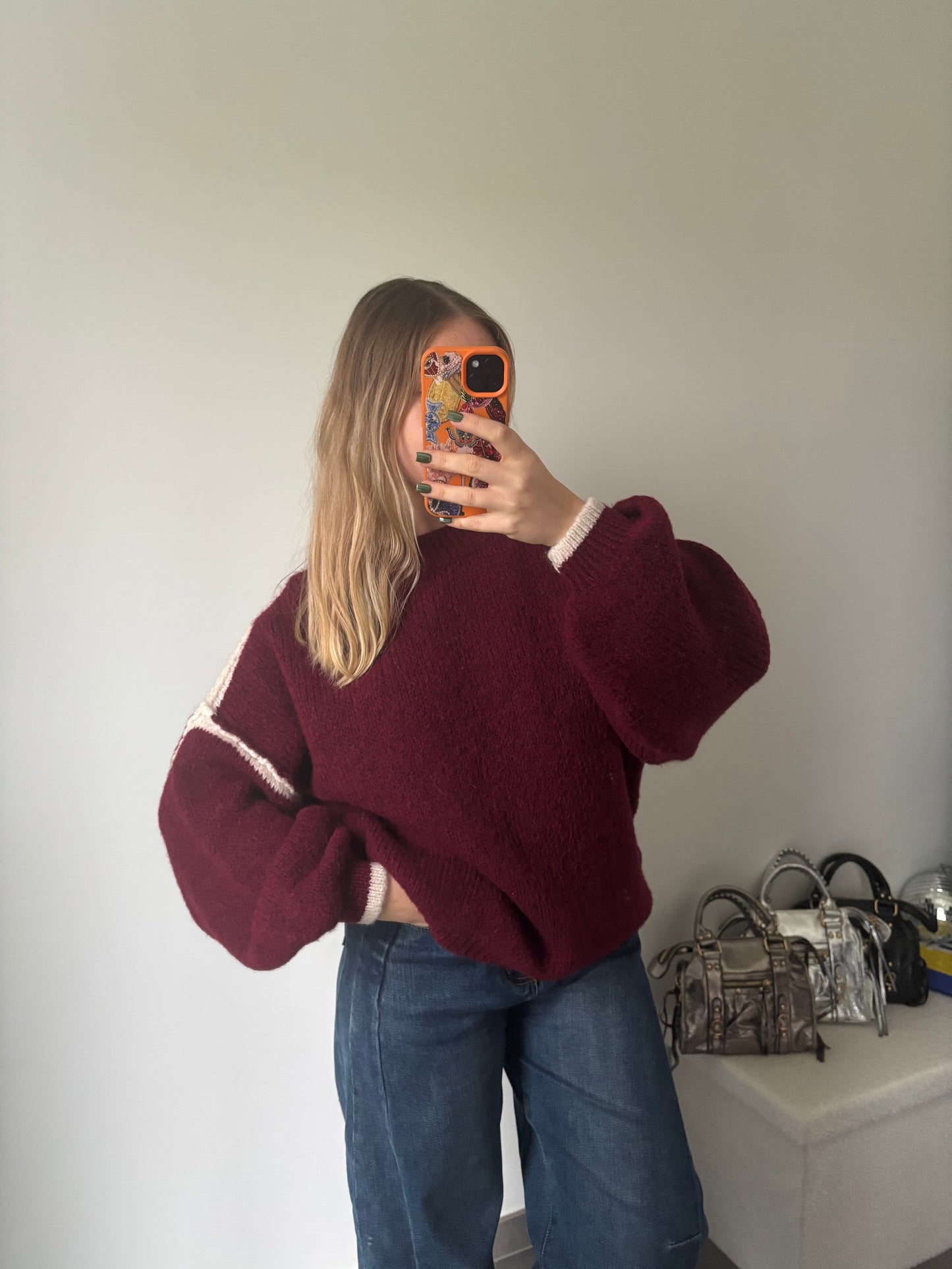 Pull Sensa bordeaux