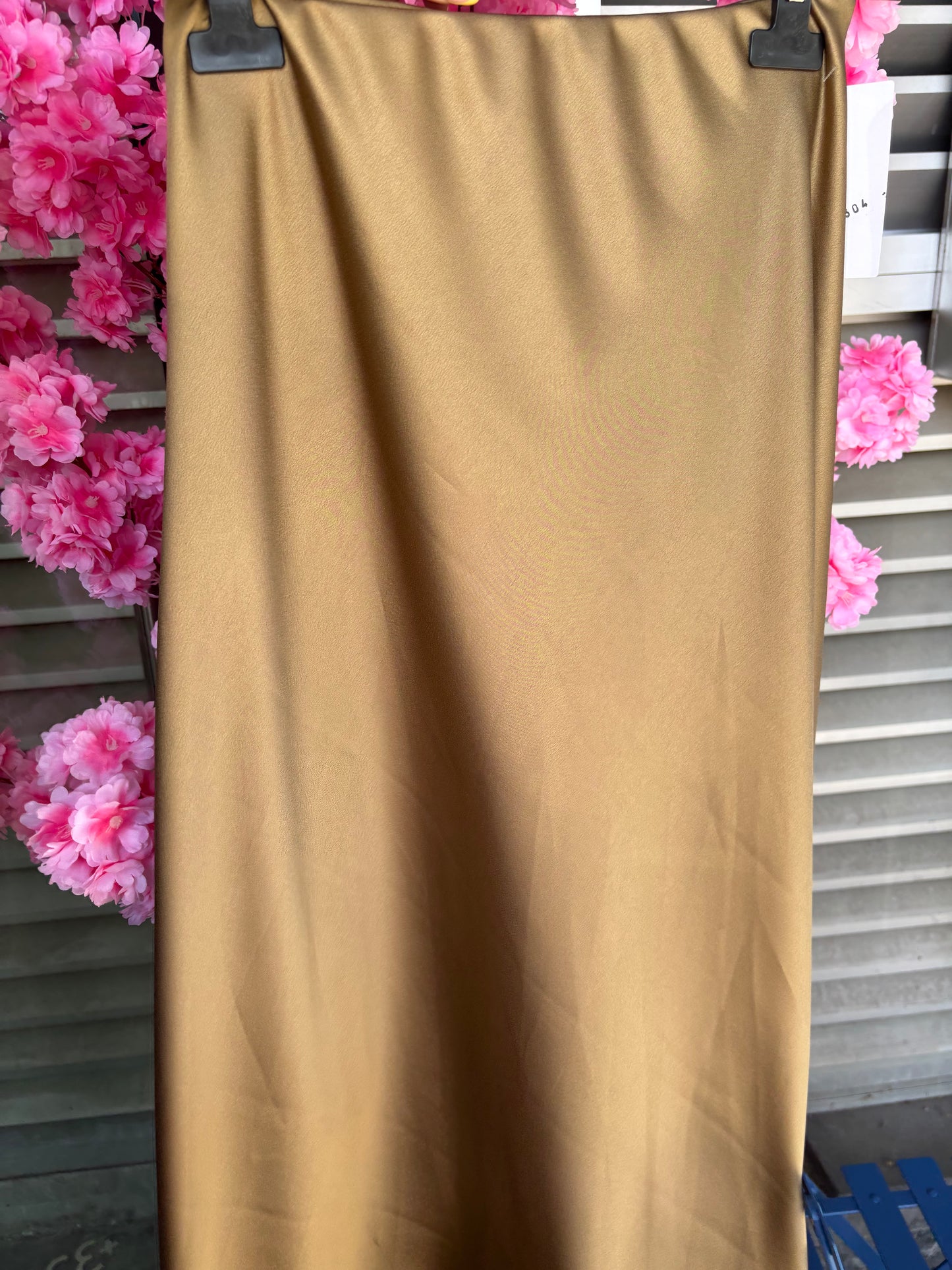 Jupe en satin diverses coloris