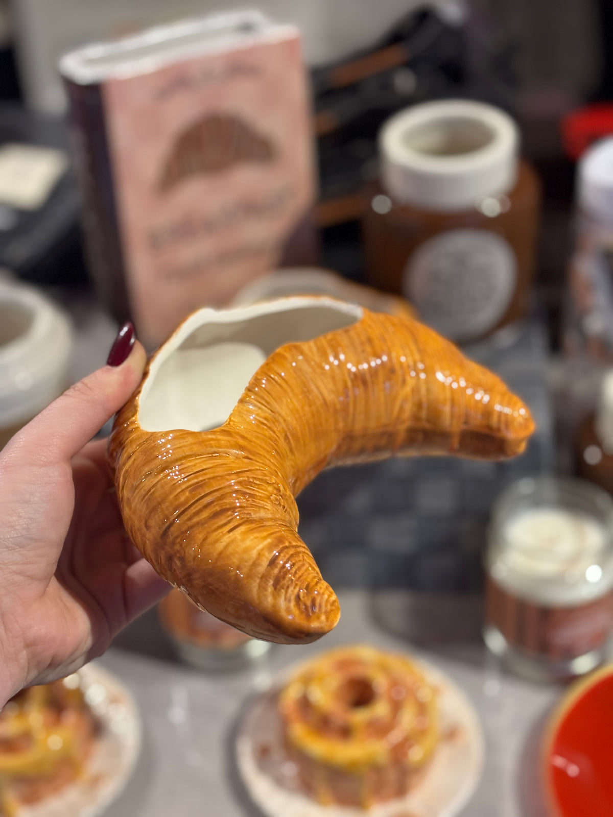 Vase croissant