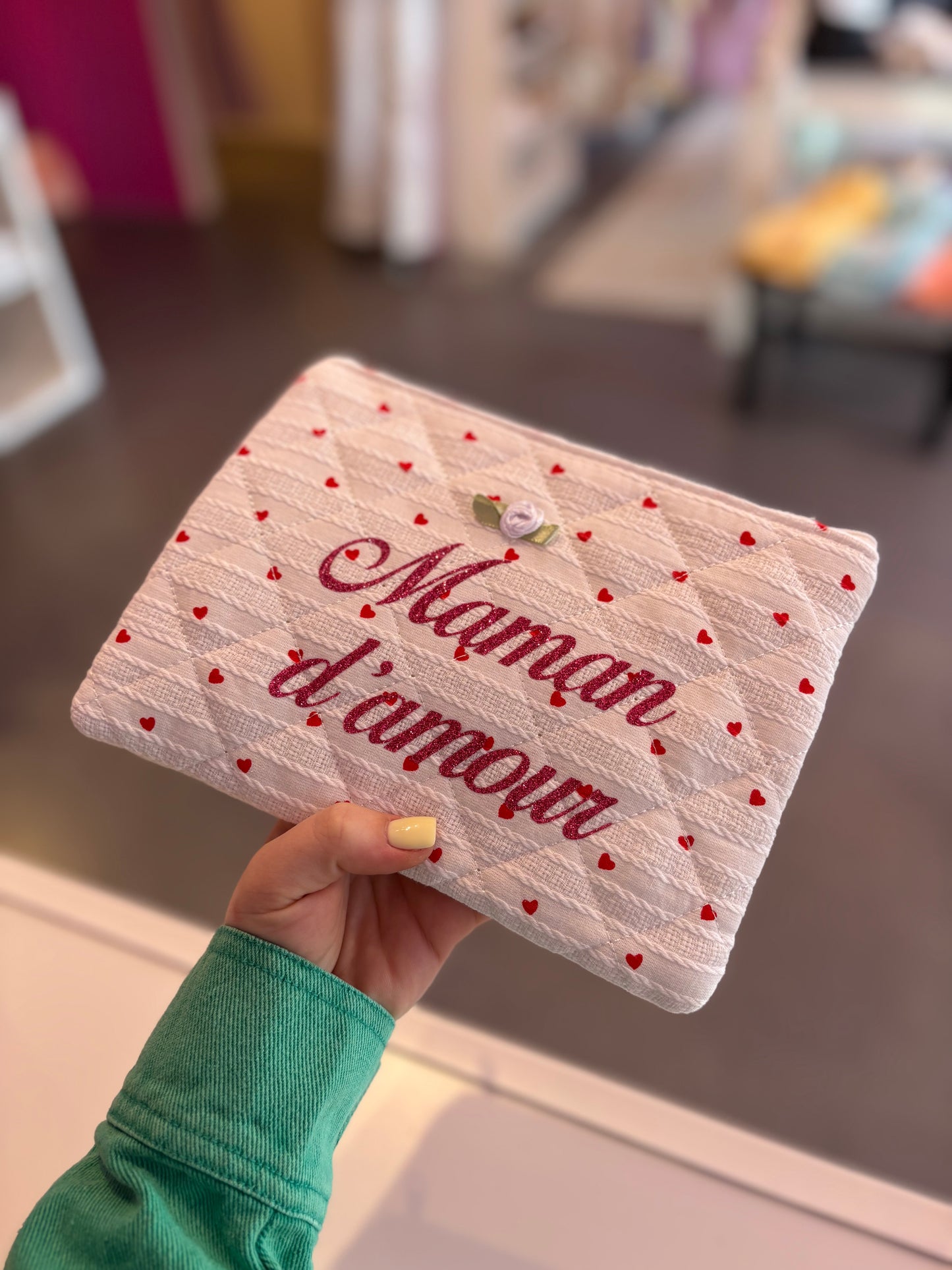 Trousse maman d’amour fushia