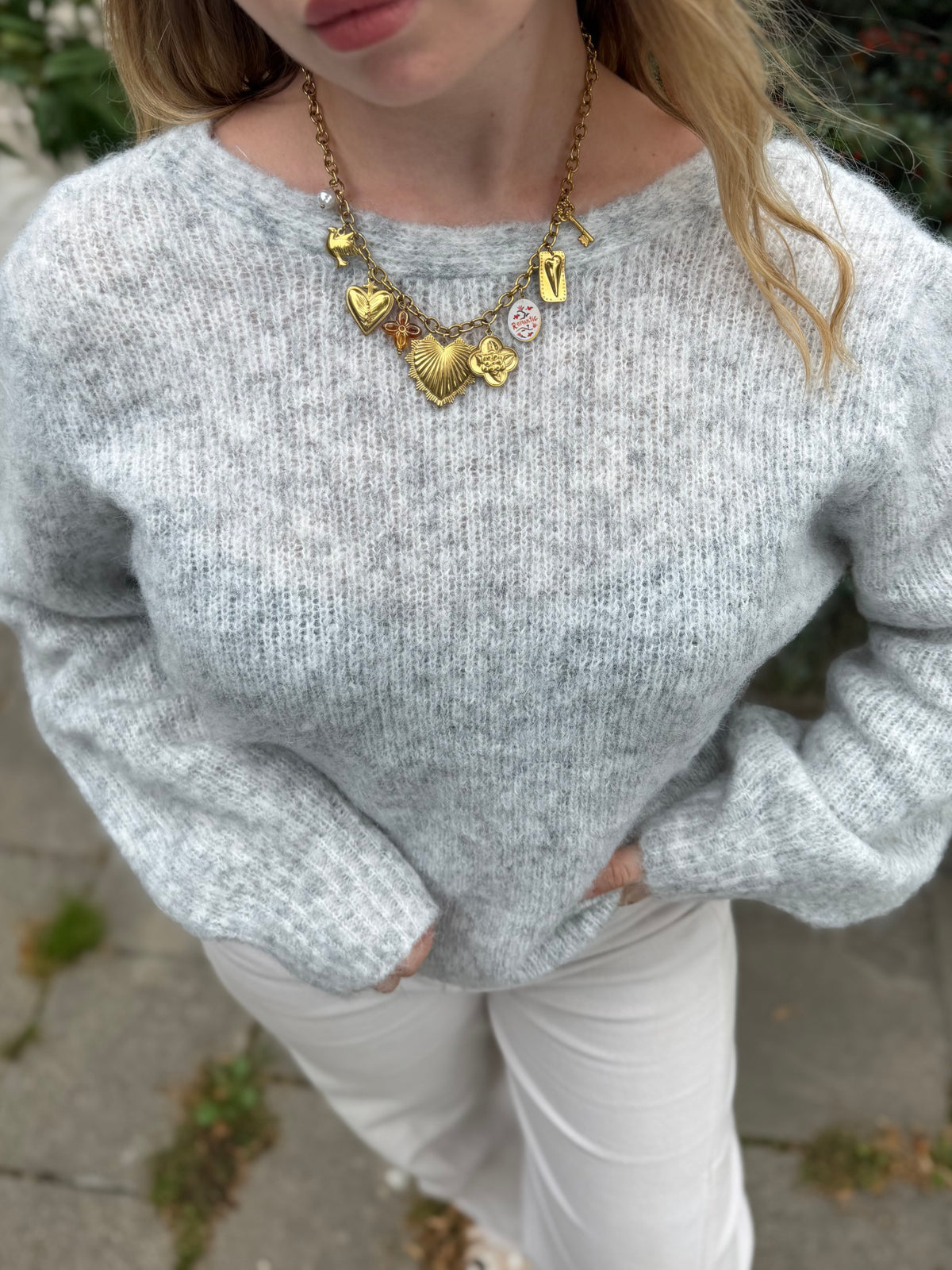 Pull Esmée dos nu divers coloris
