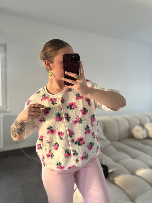 Gilet en Teddy Maya Rose