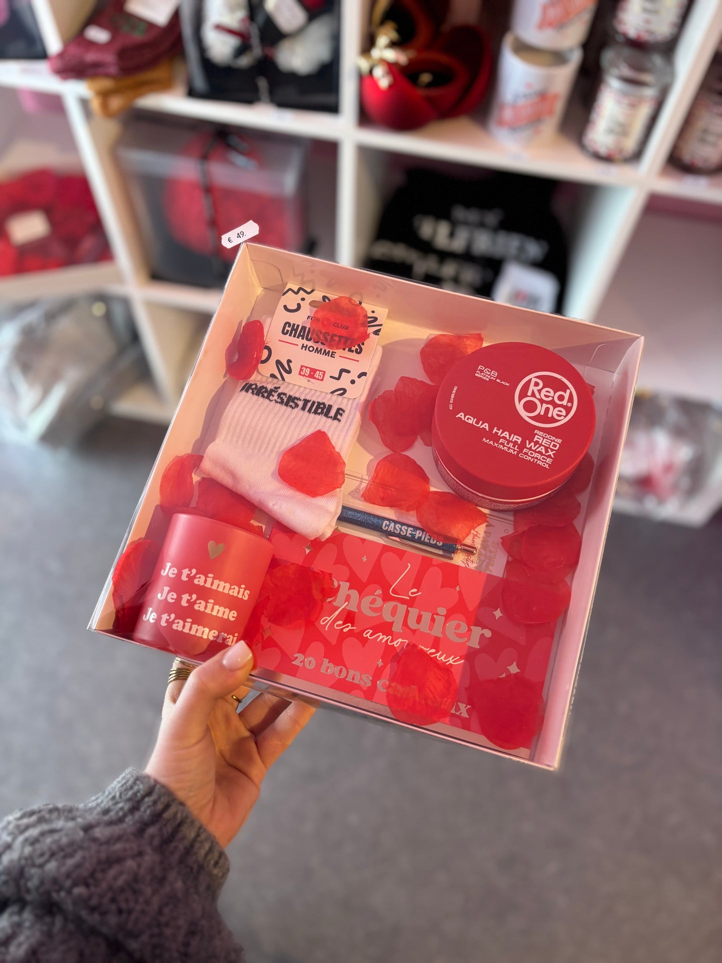 Box St Valentin homme irrésistible