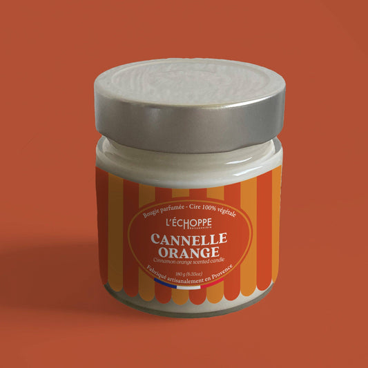 Bougie parfumée - Cannelle orange