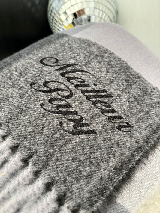 Écharpe homme personnalisable