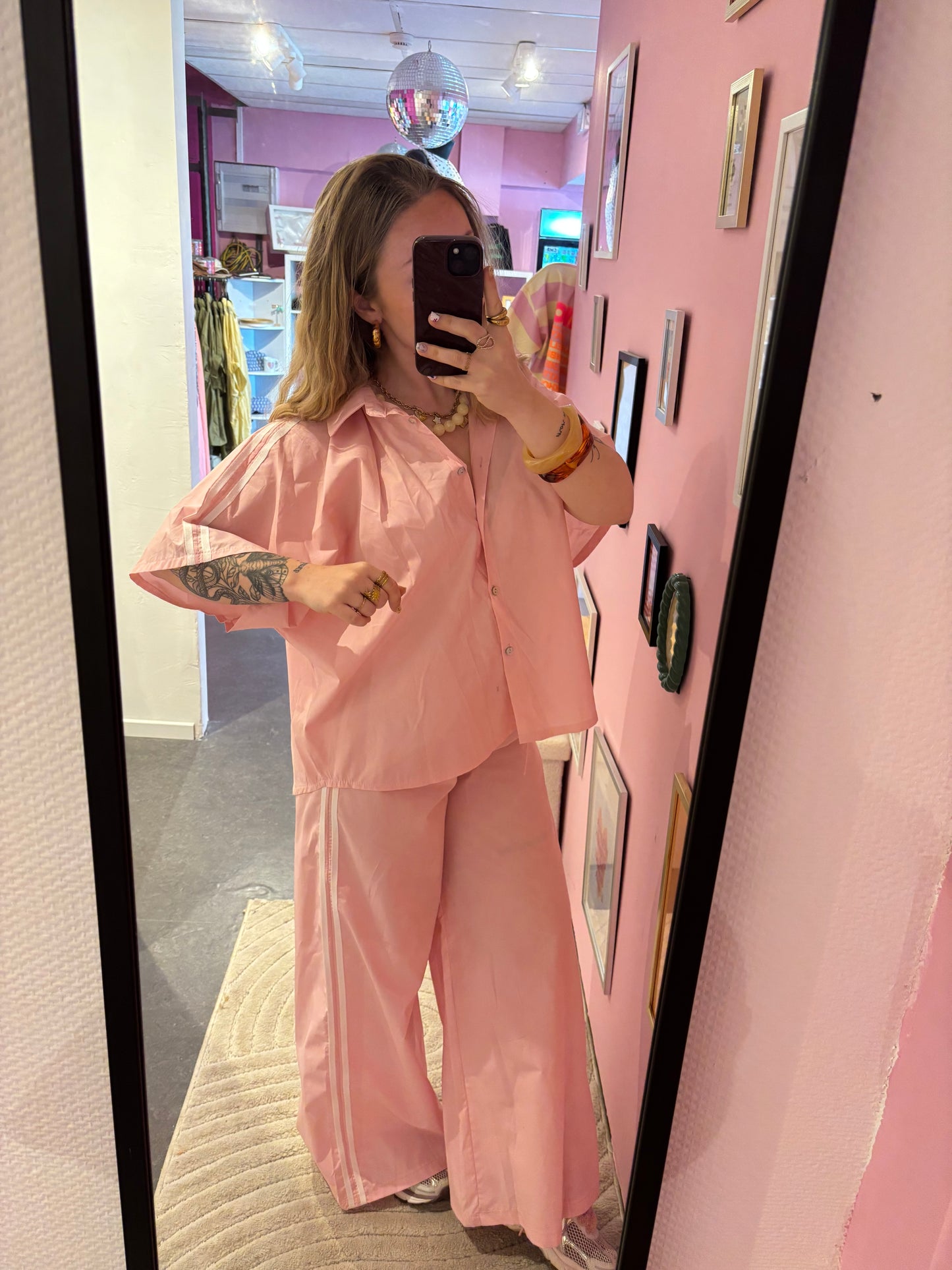 Ensemble Garance rose ou bleu