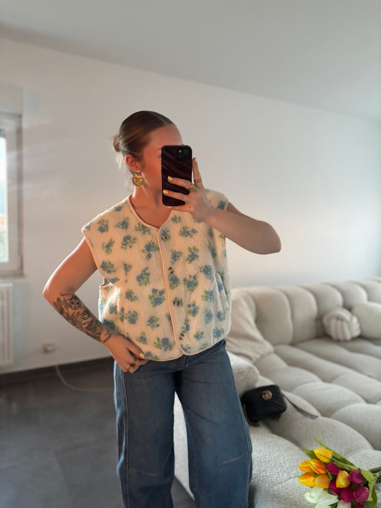 Gilet polaire Maya Bleu