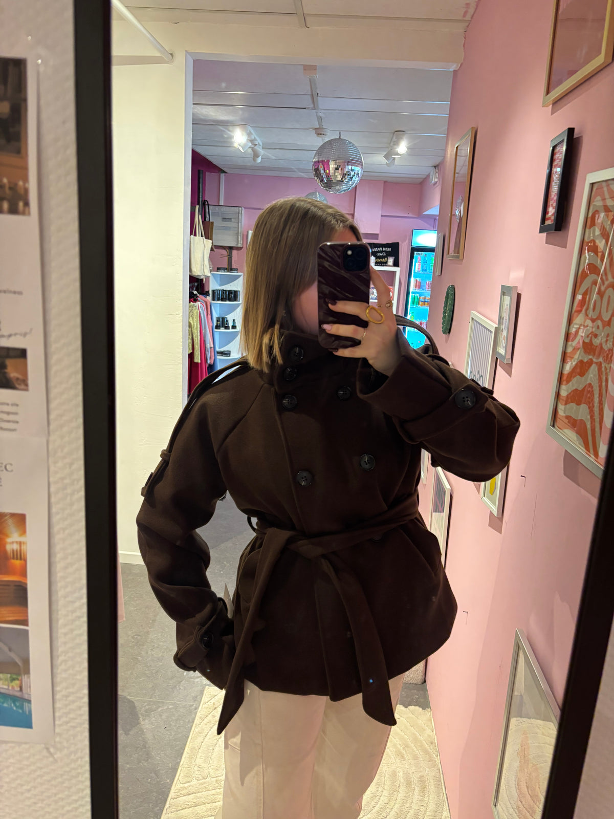 Veste trench Fallon