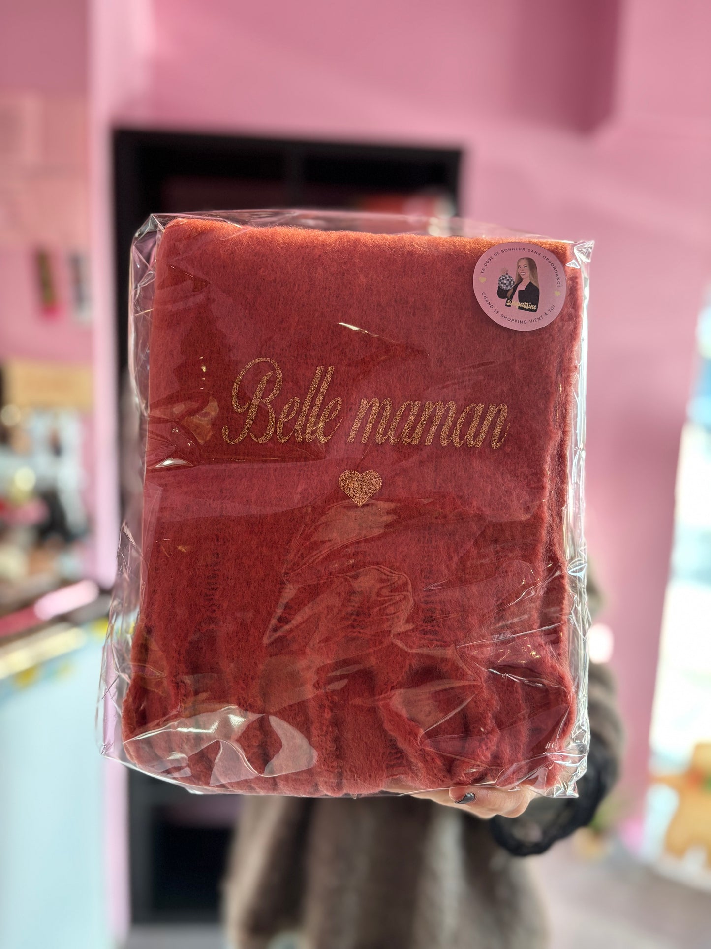 Ăcharpe Belle maman corail