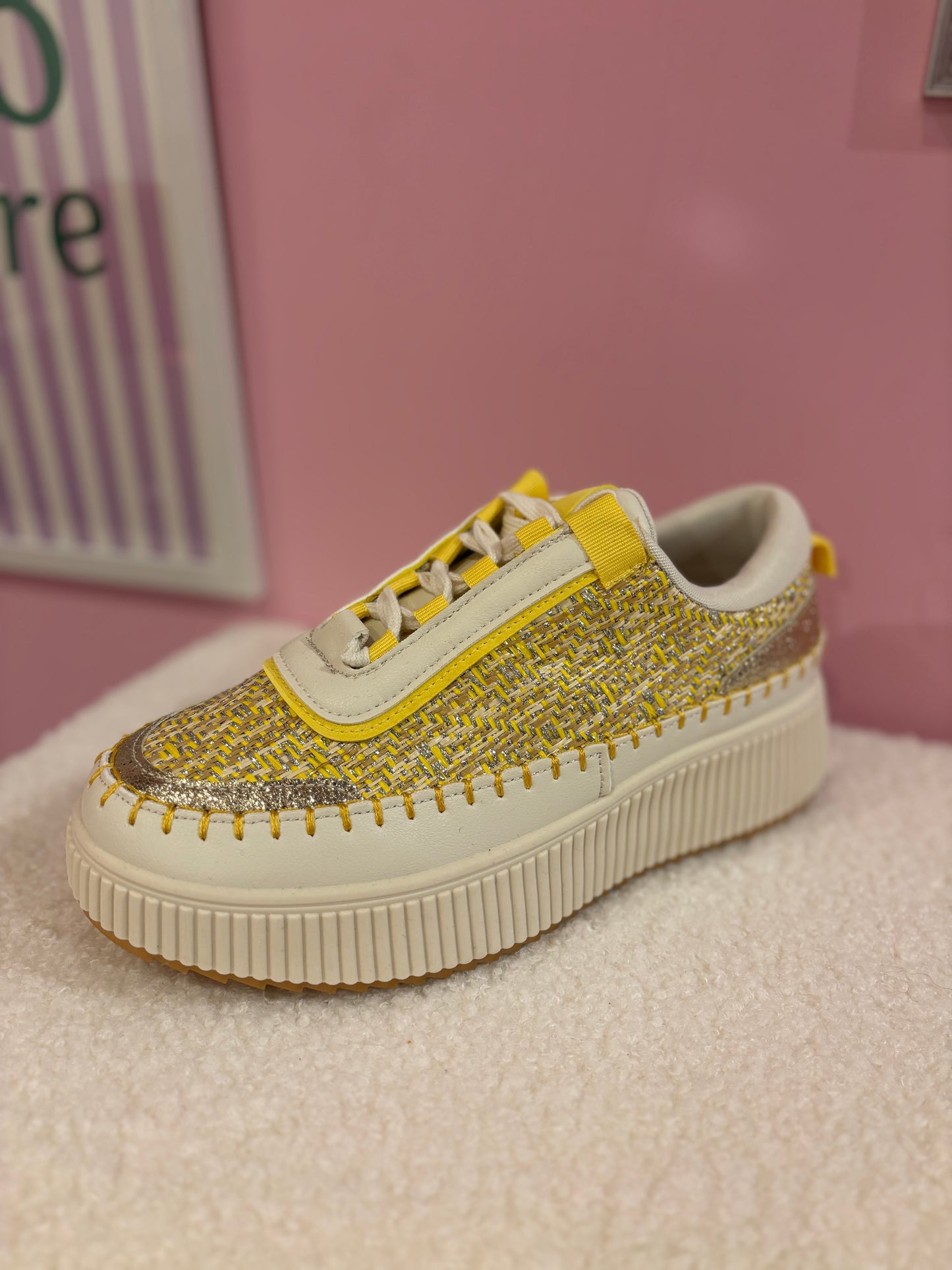 Baskets Gloria Jaune