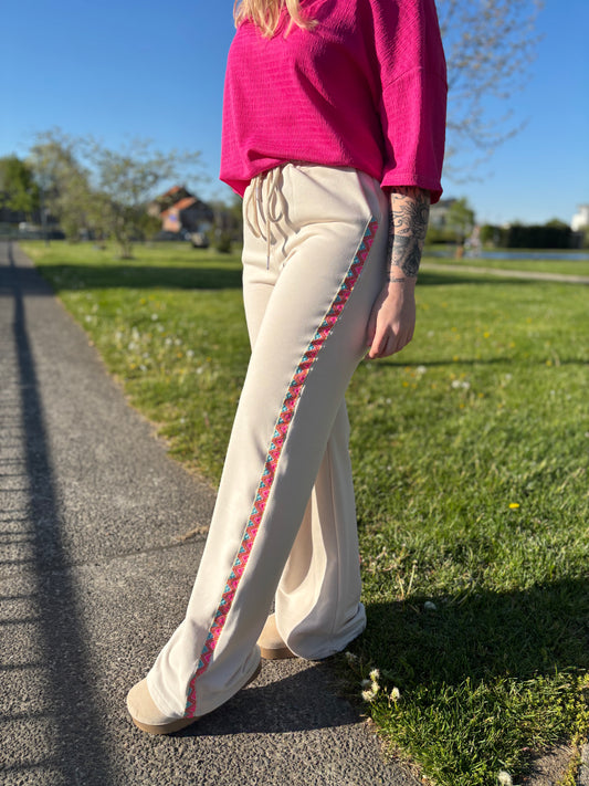 Pantalon Jogging Lola beige ou gris