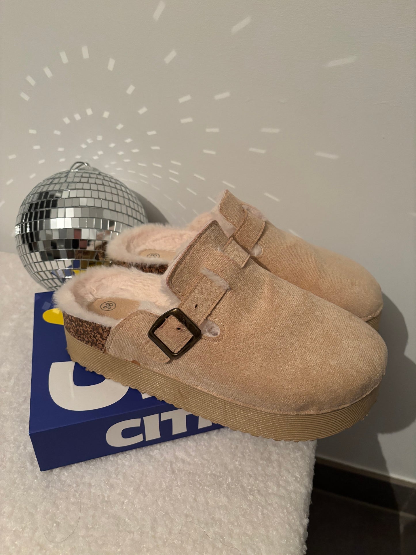 Birky Hautes Semelles Beiges