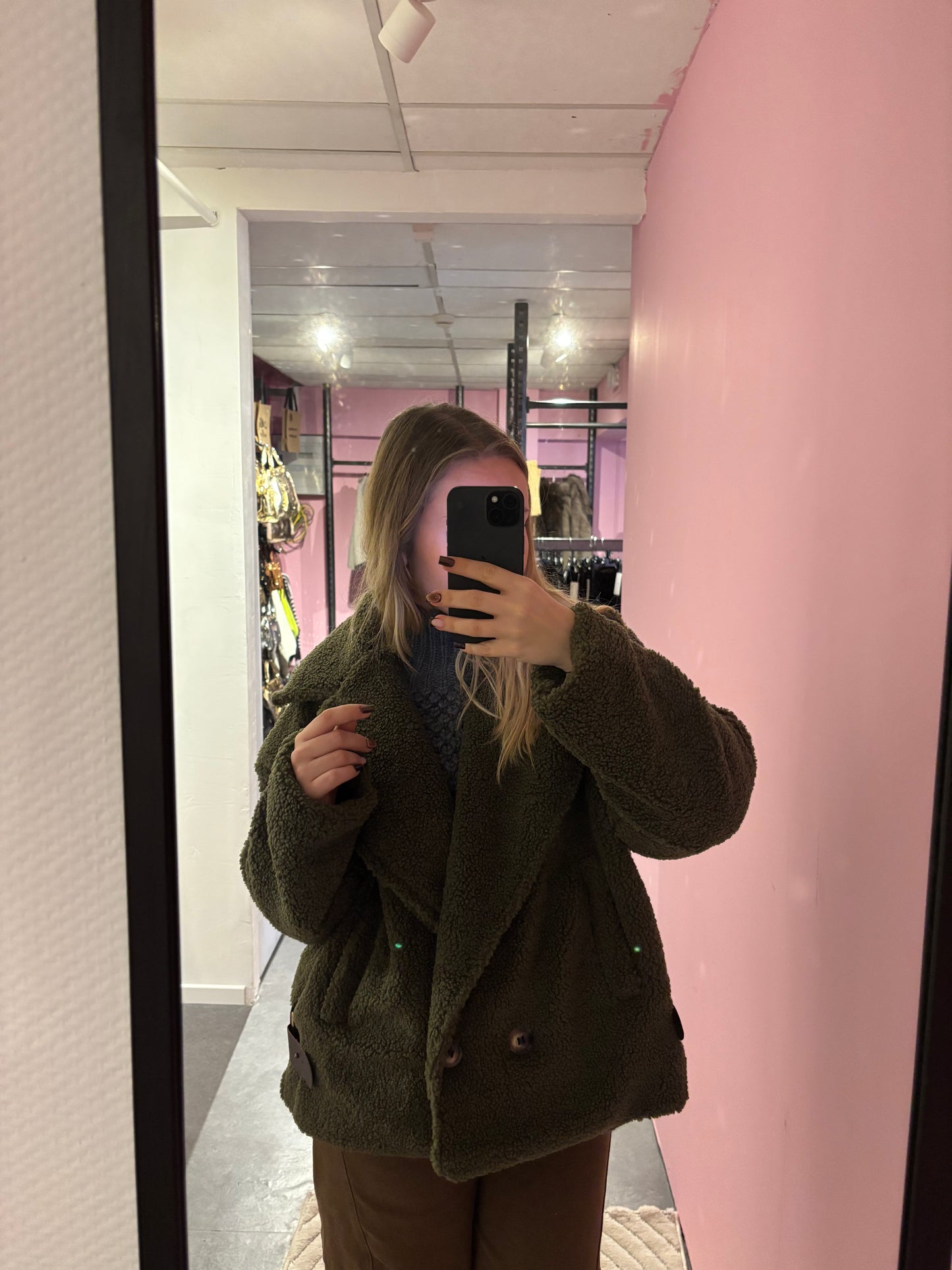 Veste Aviateur Teddy Kaki