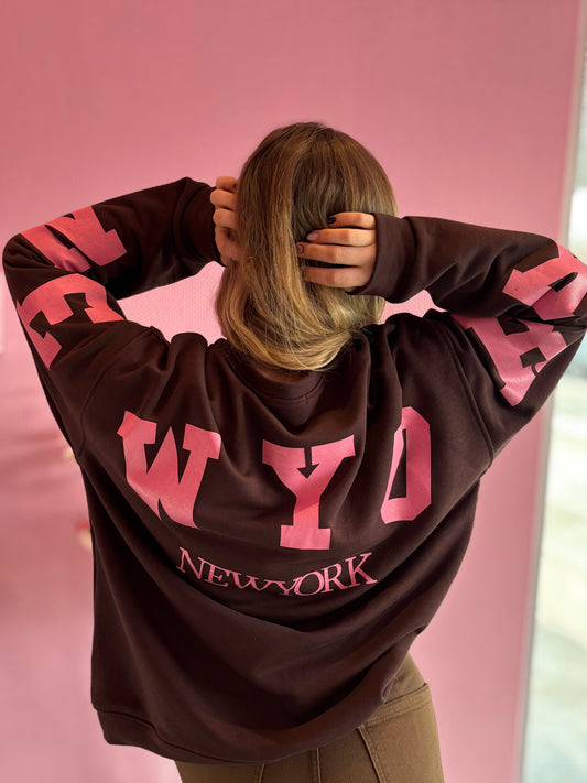 Sweat NY Choco et rose