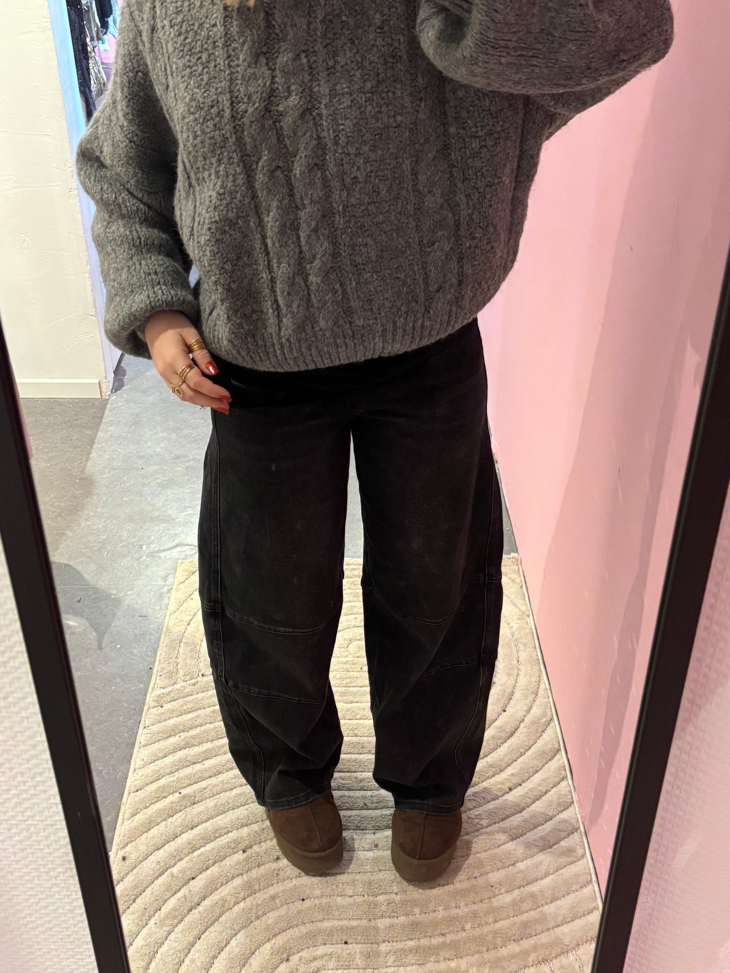 Jean Ballon Gris Noir