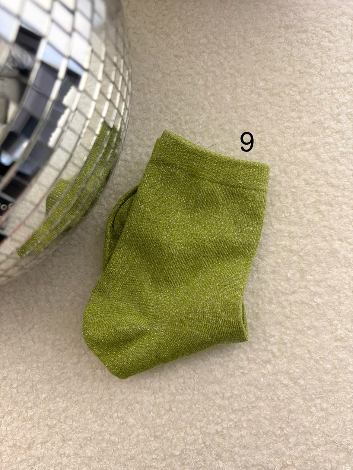 Chaussette à paillettes personnalisable🌈💖✨