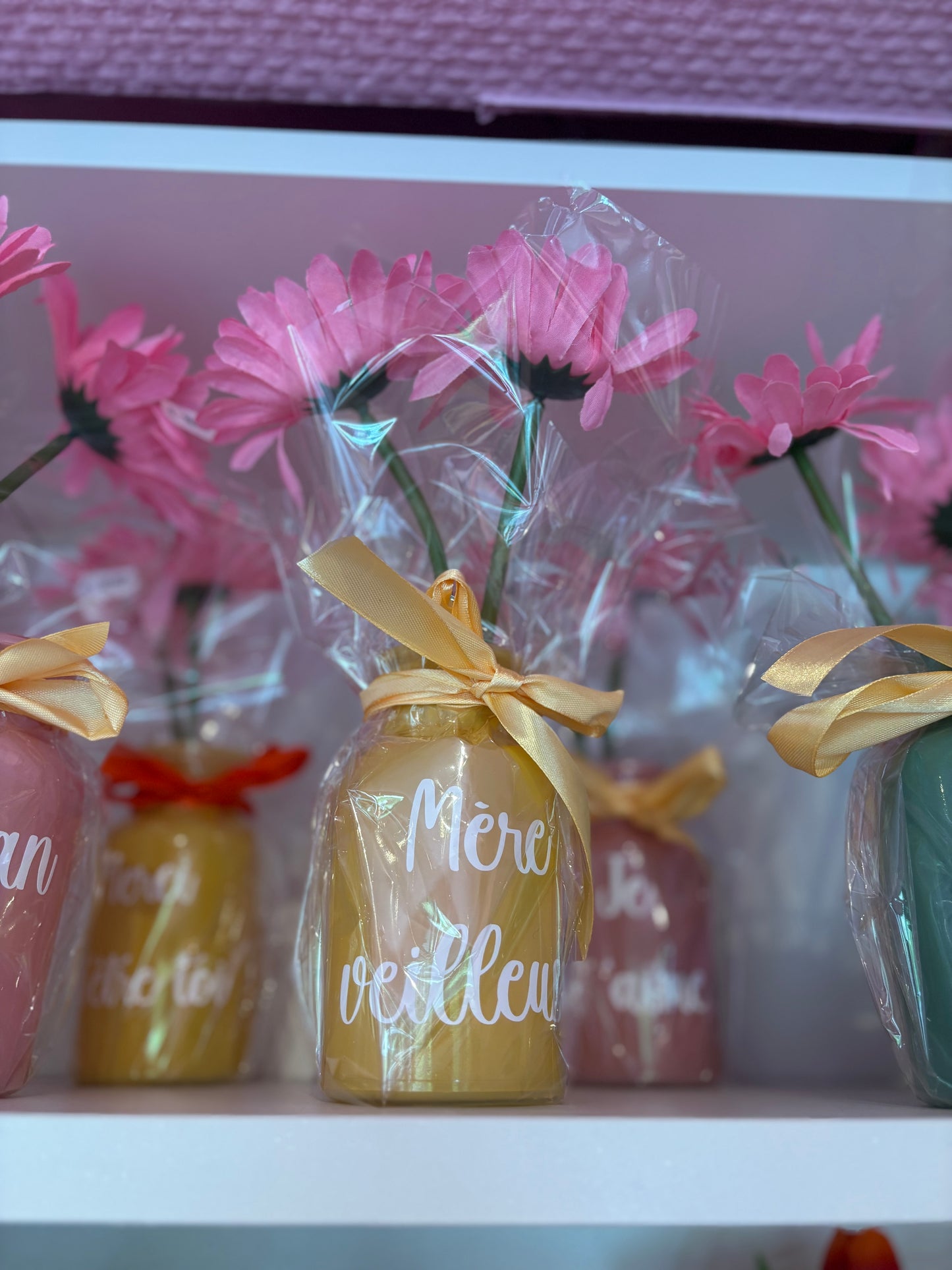 Petit vase mère veilleuse