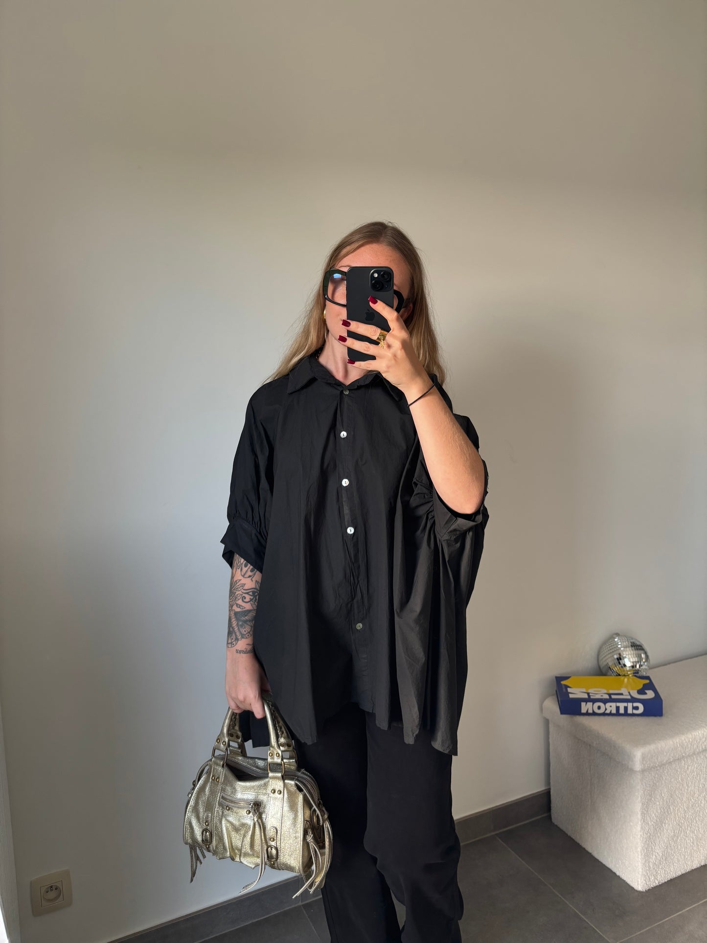 Chemise Oversize Pretty Noire