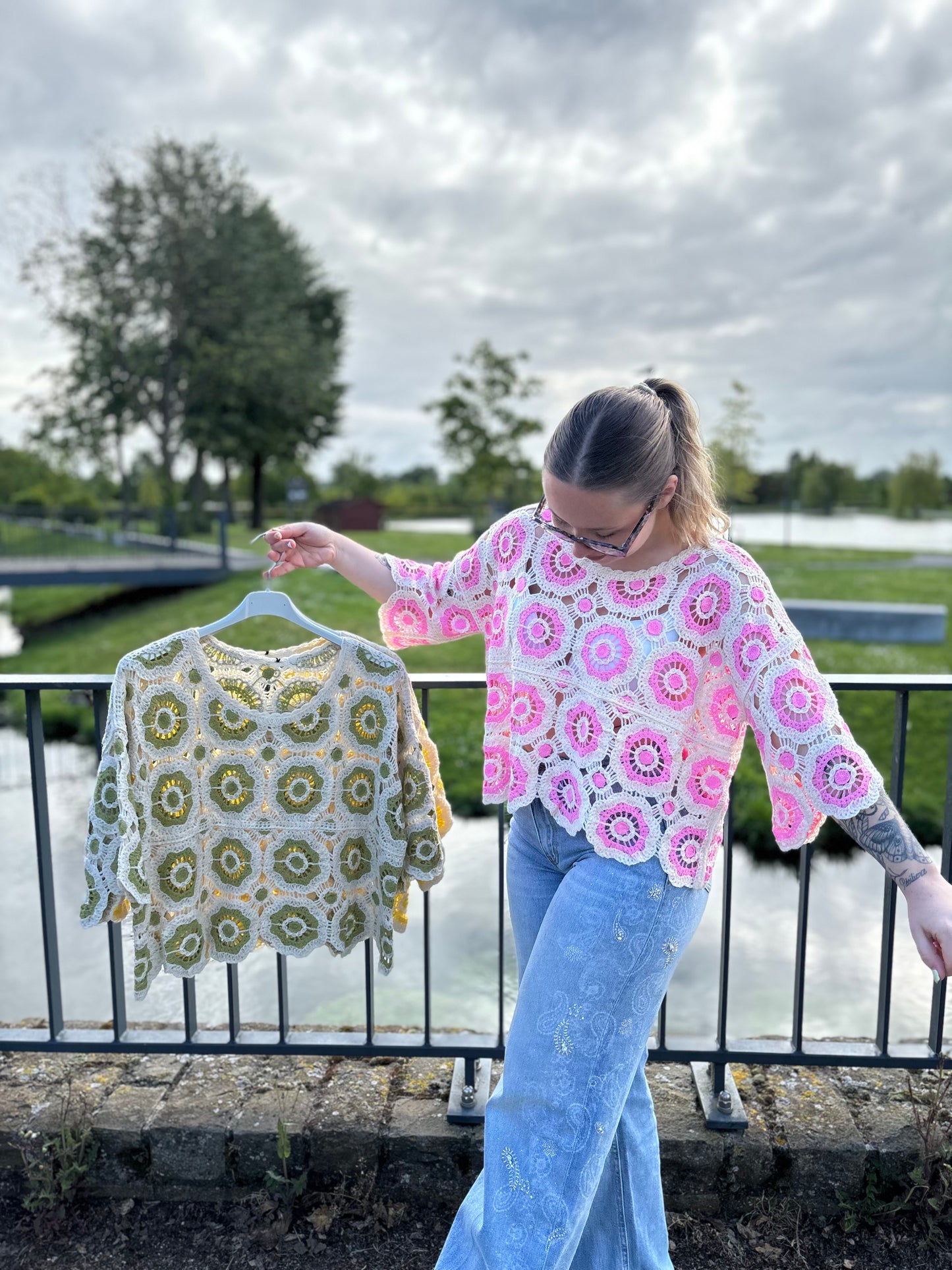 Top en crochet