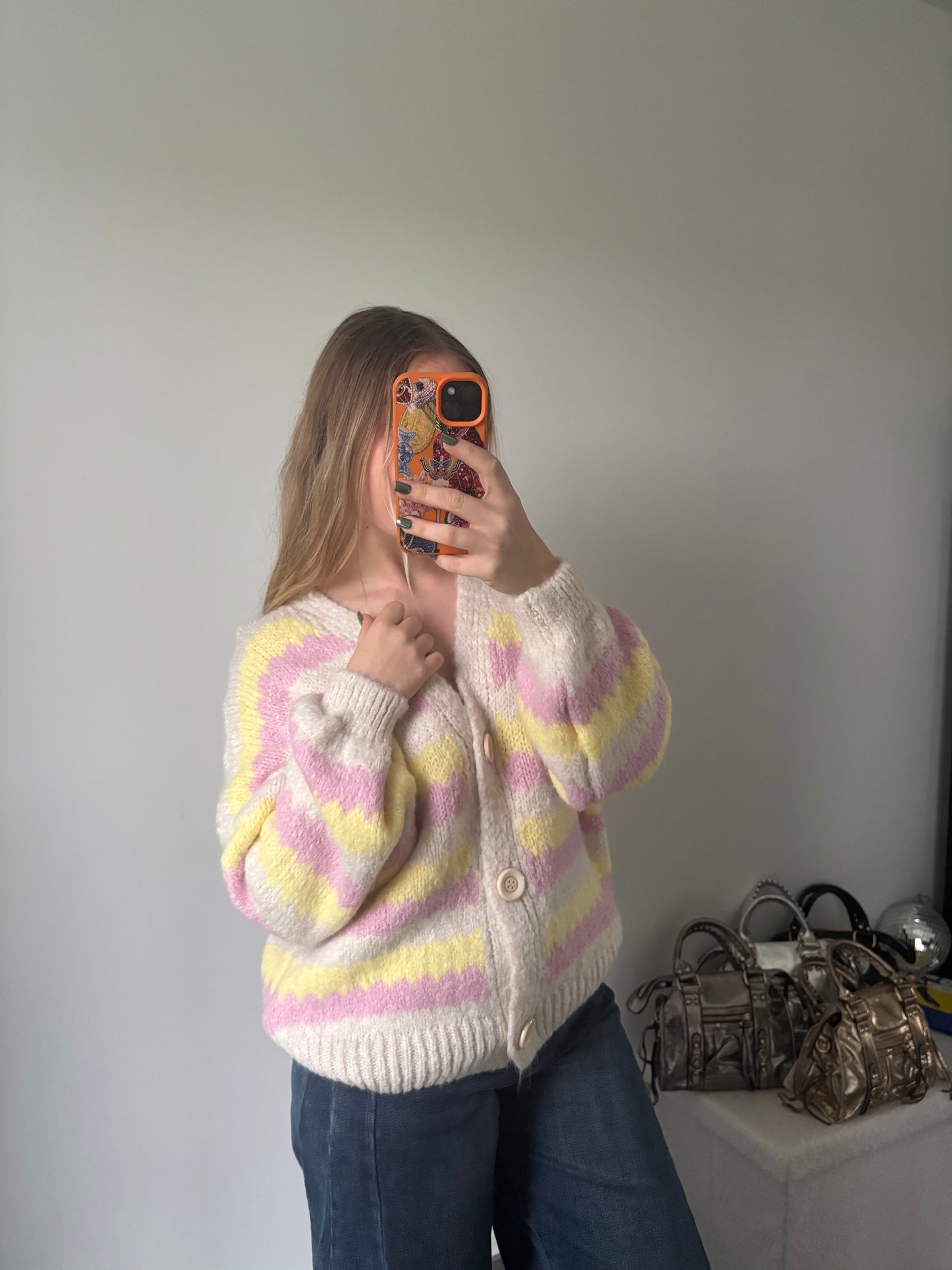 Gilet Chupa rose jaune