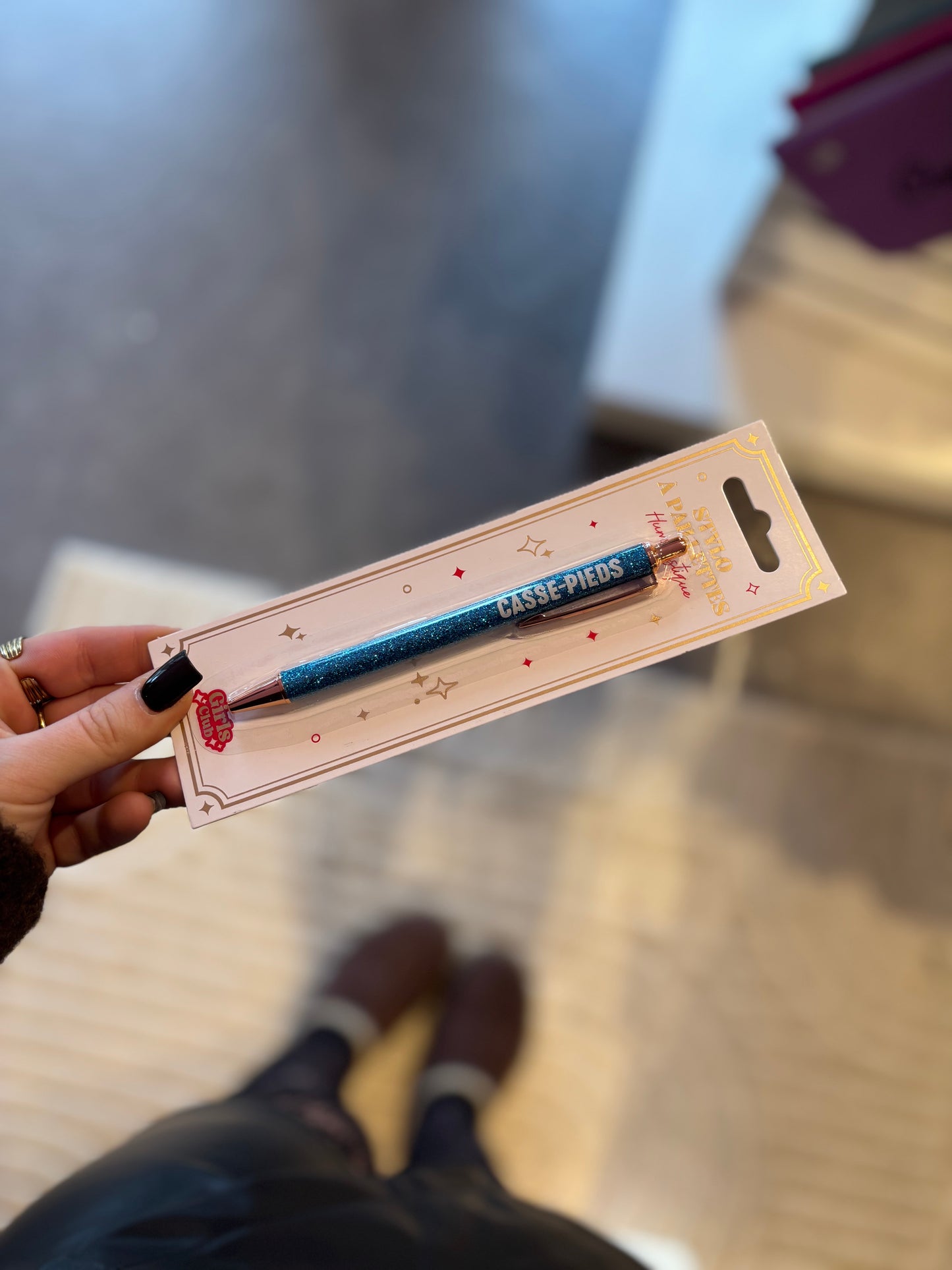 Bic Ă paillettes Casse Pieds