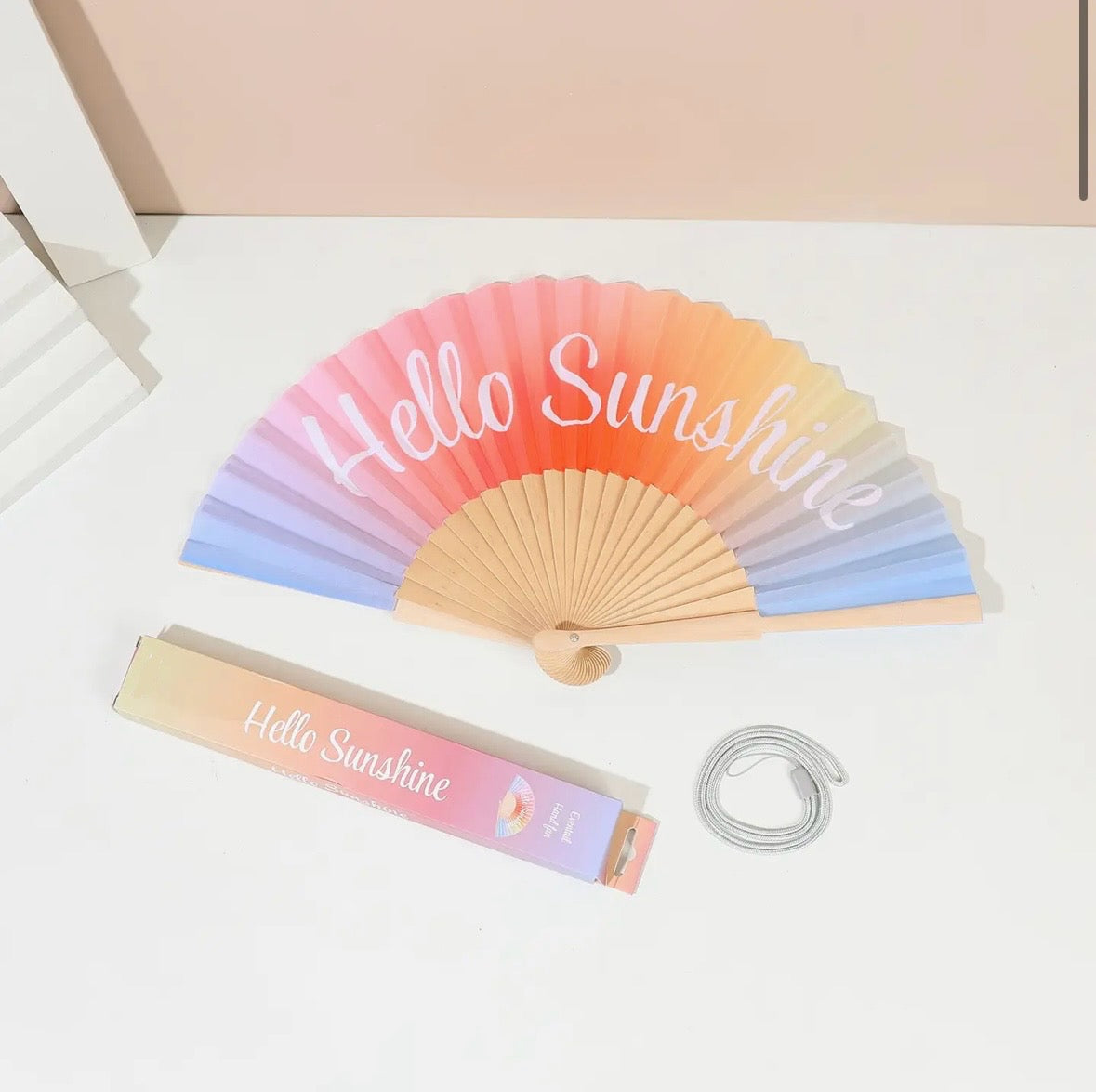 éventail Hello Sunshine