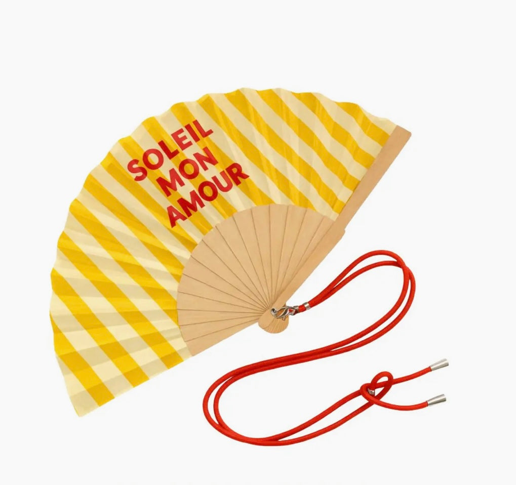 éventail soleil mon amour