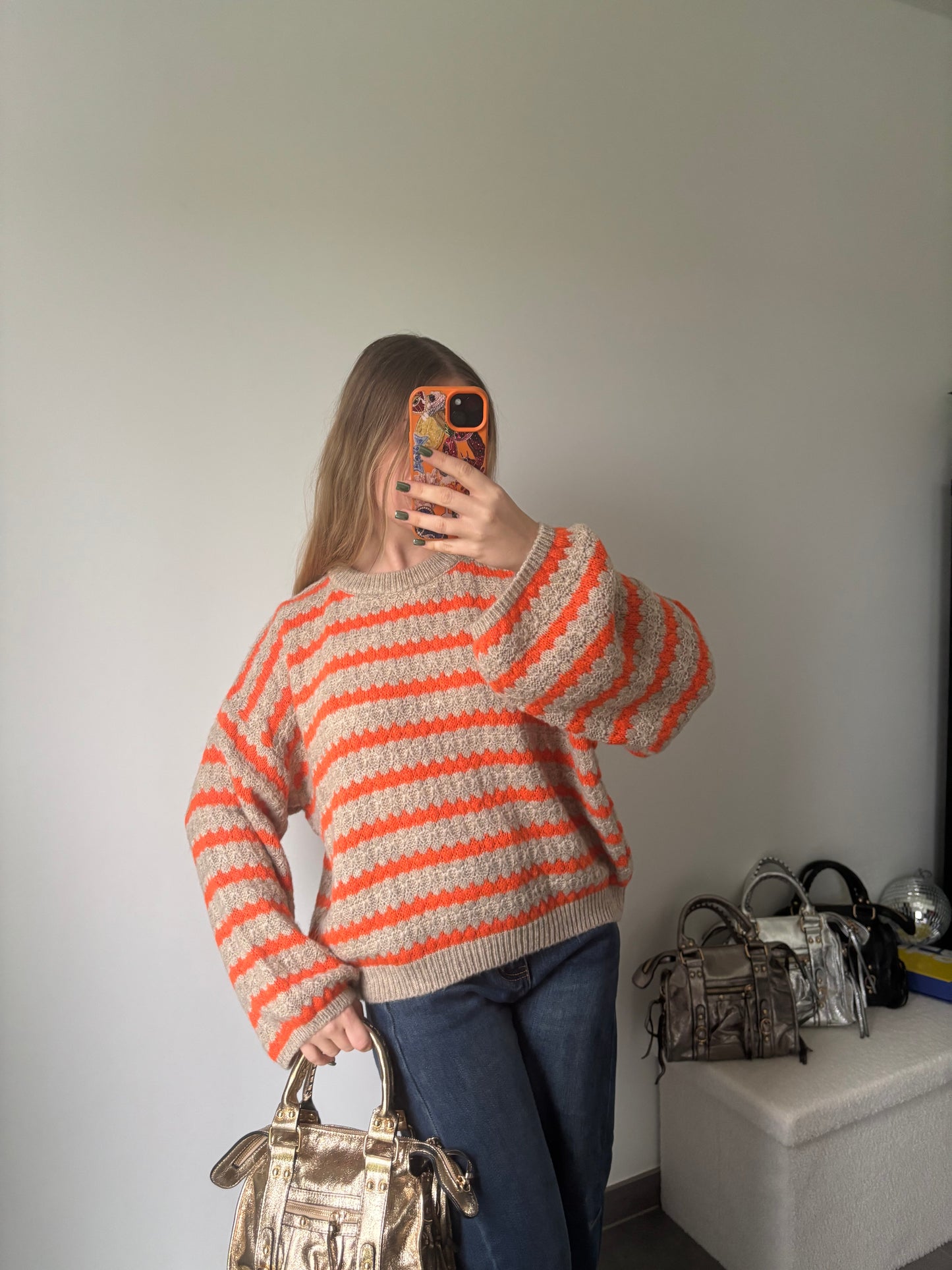Pull Lyana orange