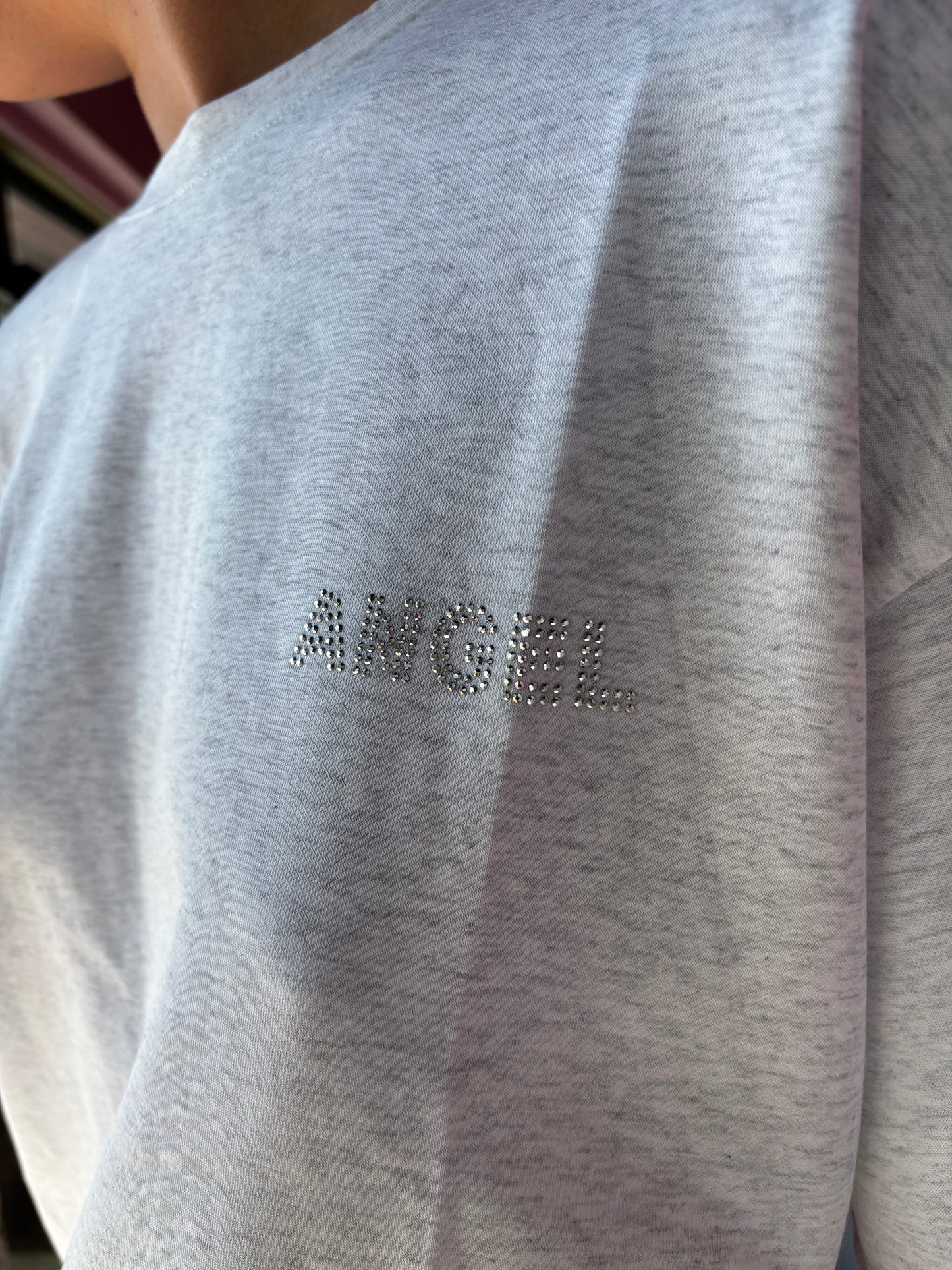 T-shirt Angel gris
