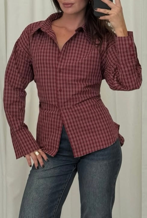 Chemise Colleen à carreaux