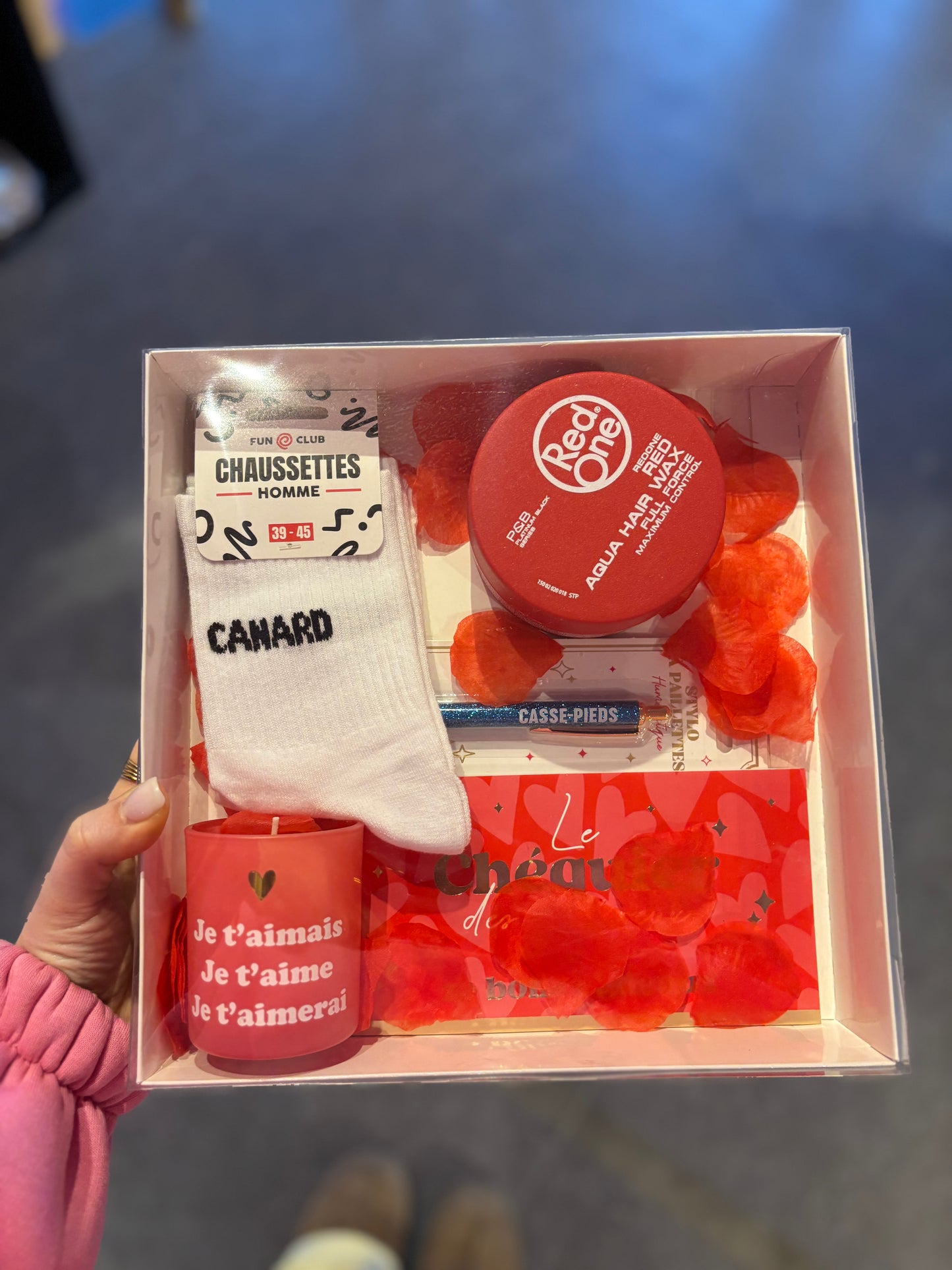 Box St Valentin homme canard