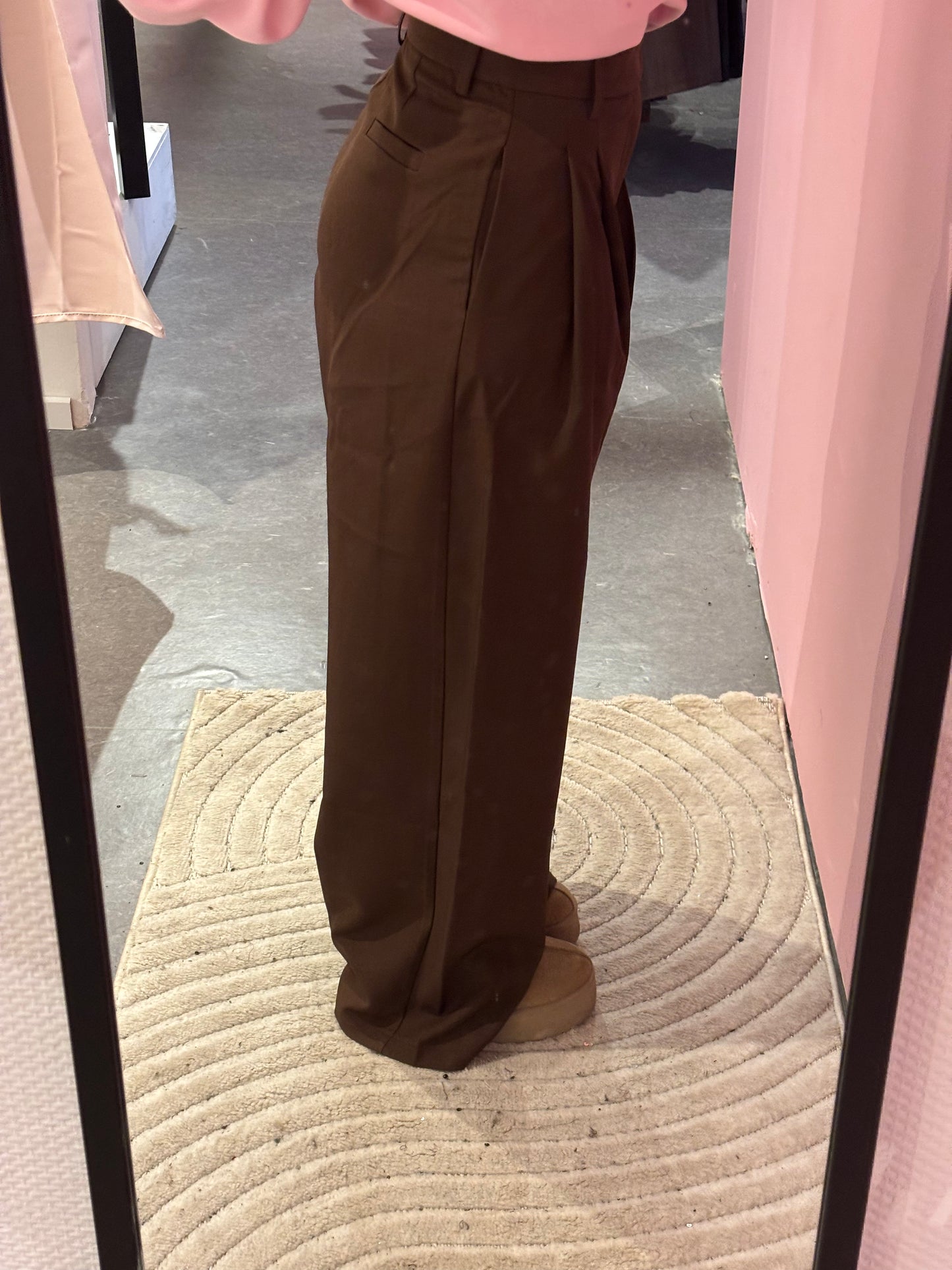 Pantalon classique Choco