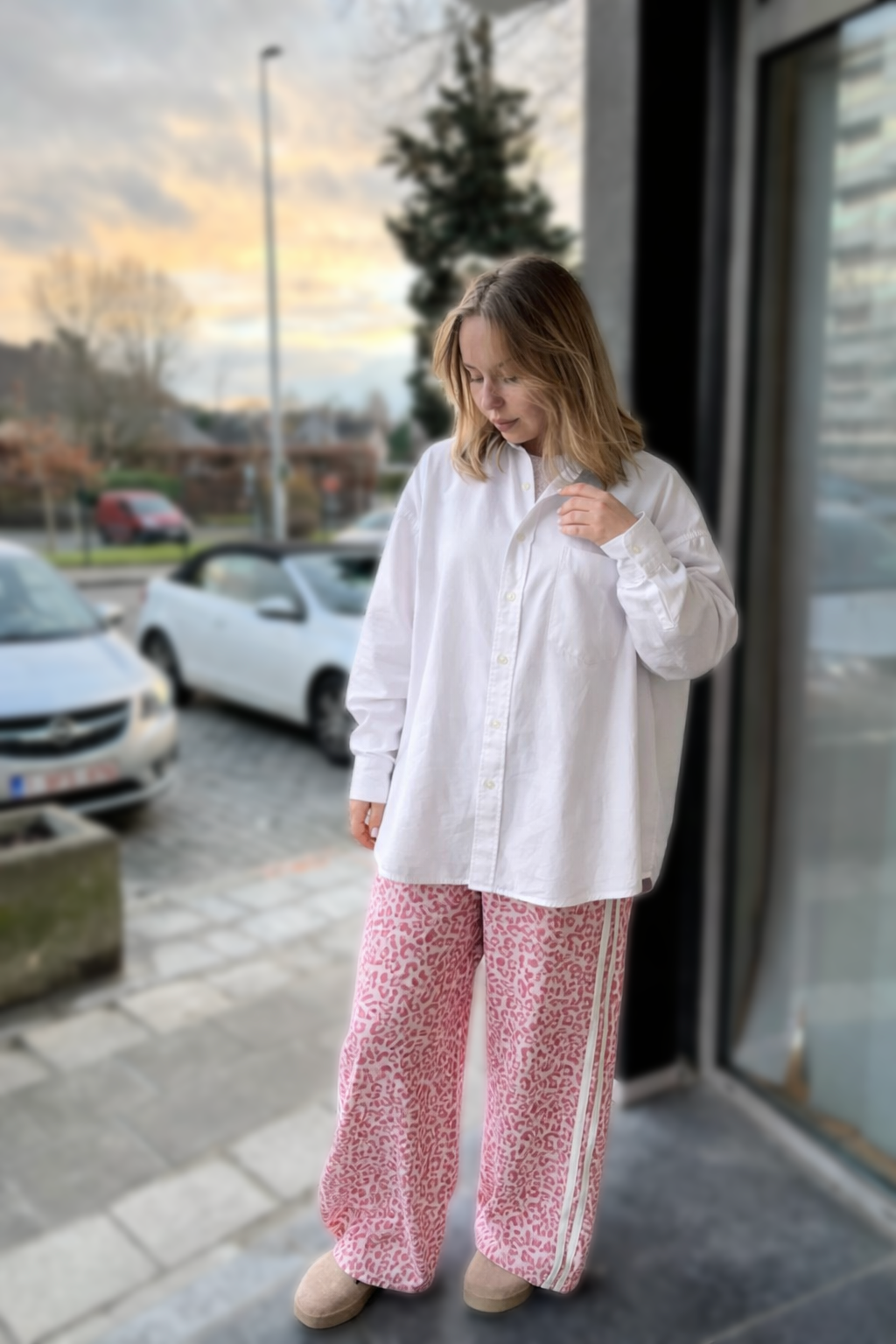 Pantalon Jogging Léona rose