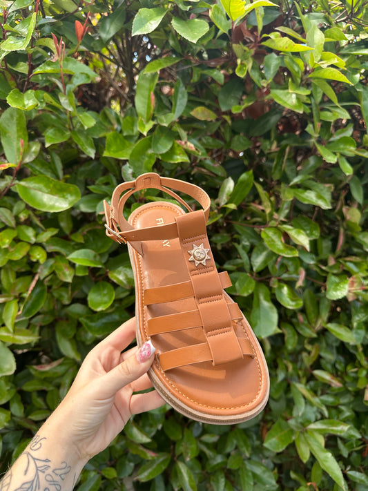 Sandales Soleil Camel