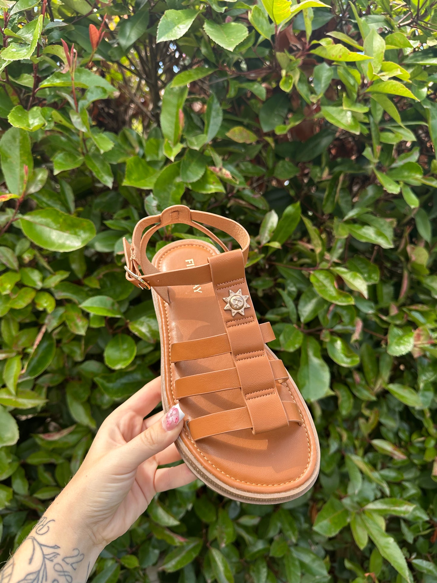 Sandales Soleil Camel