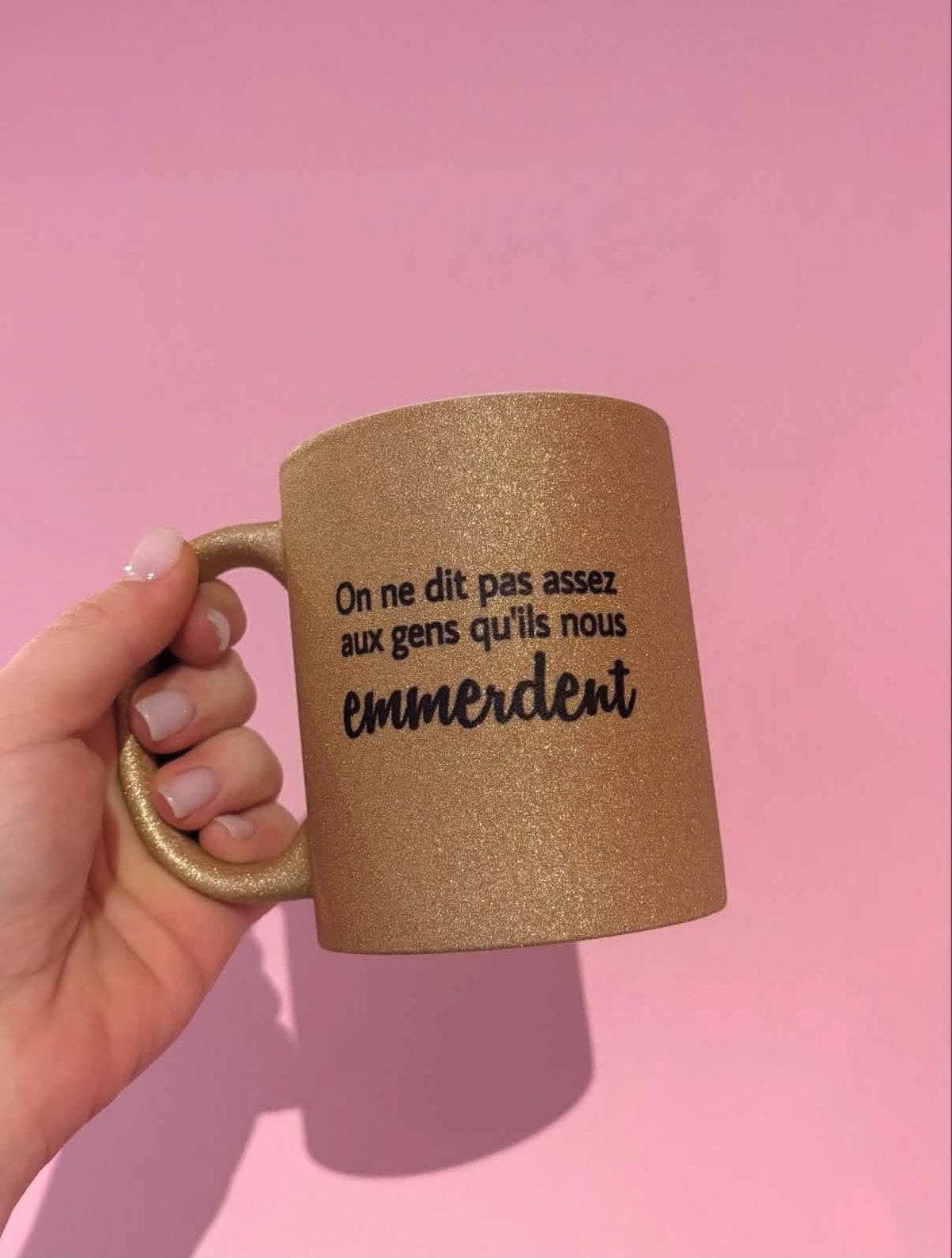 Mug les gens nous emm*erdent dorée