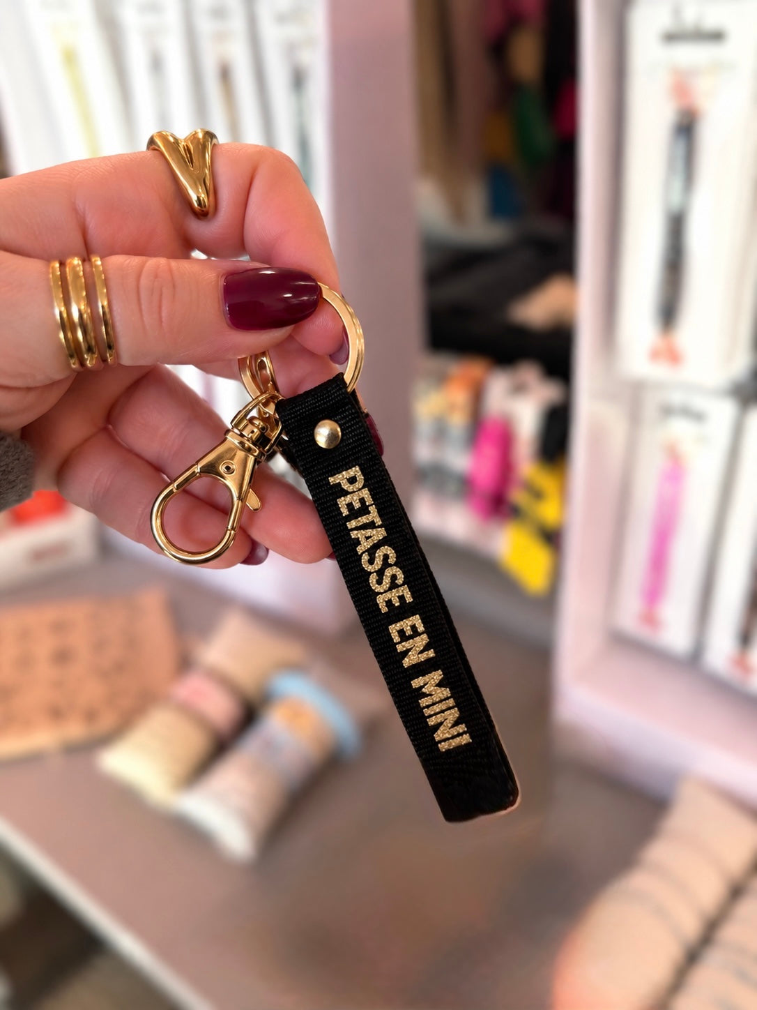 Porte clé XXL petasse en … (pré commande)