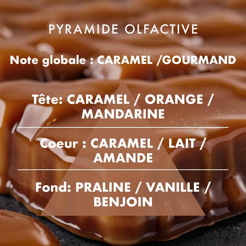 Bougie parfumée - Caramel beurre salé