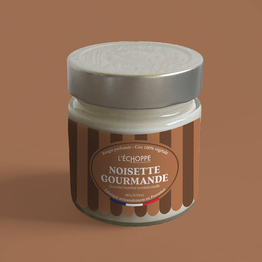 Bougie parfumée - Noisette gourmande