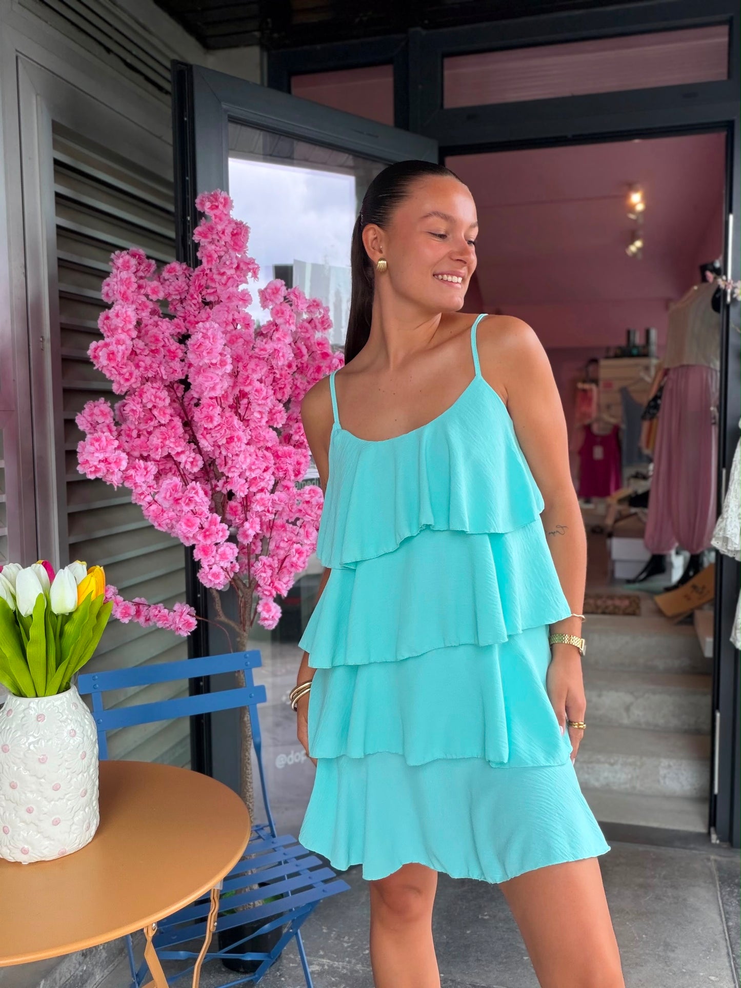 Robe Flavia bleue