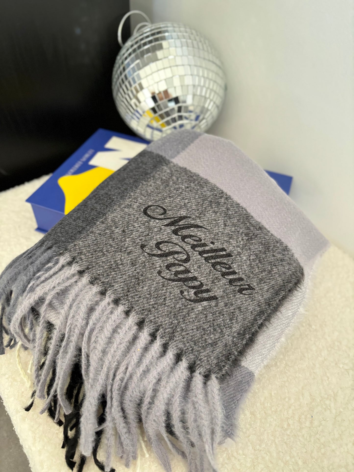 Écharpe homme personnalisable