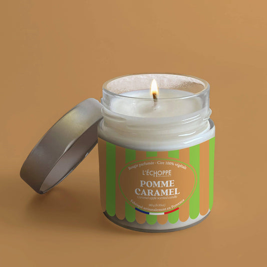 Bougie parfumée - Pomme caramel