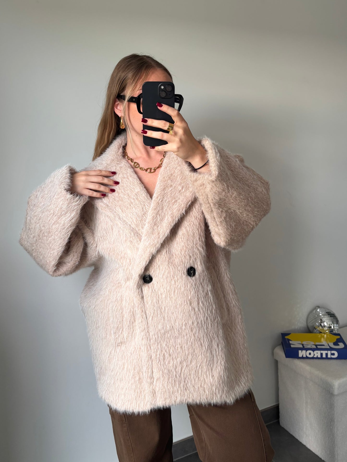 Manteaux Cinnamon Beige