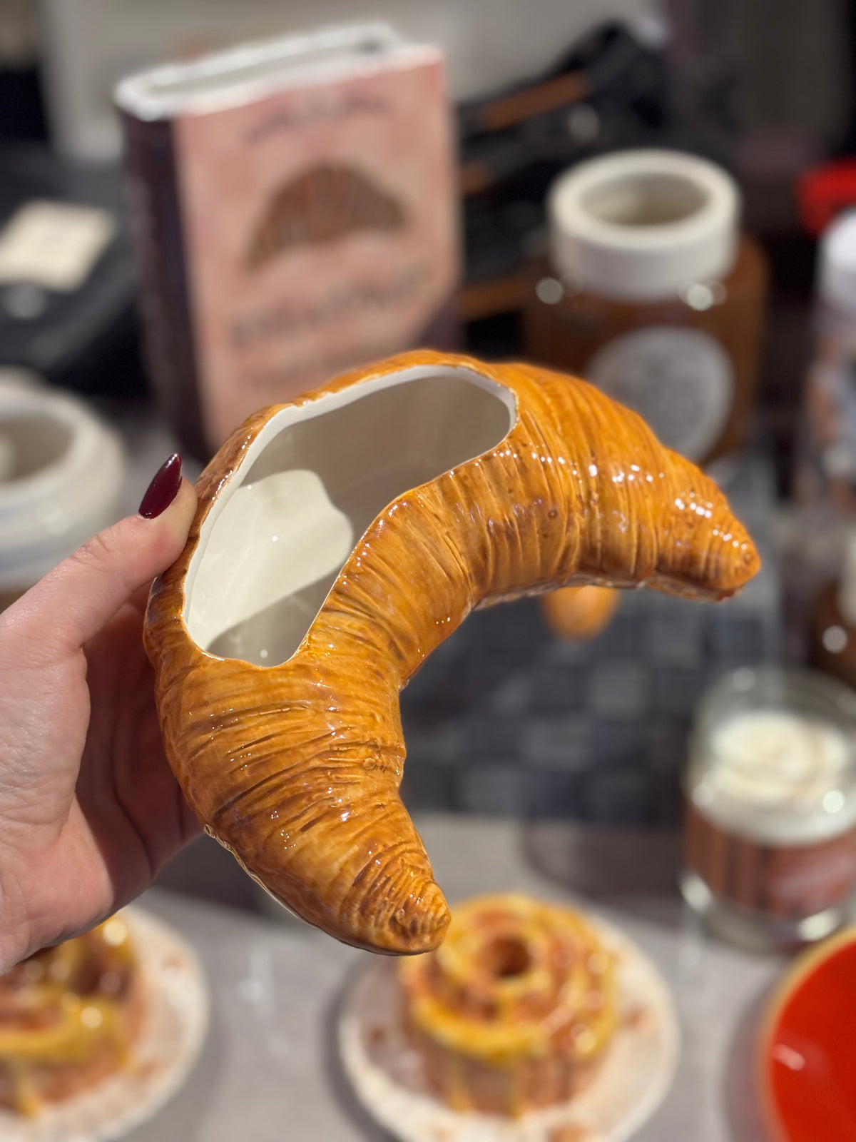 Vase croissant