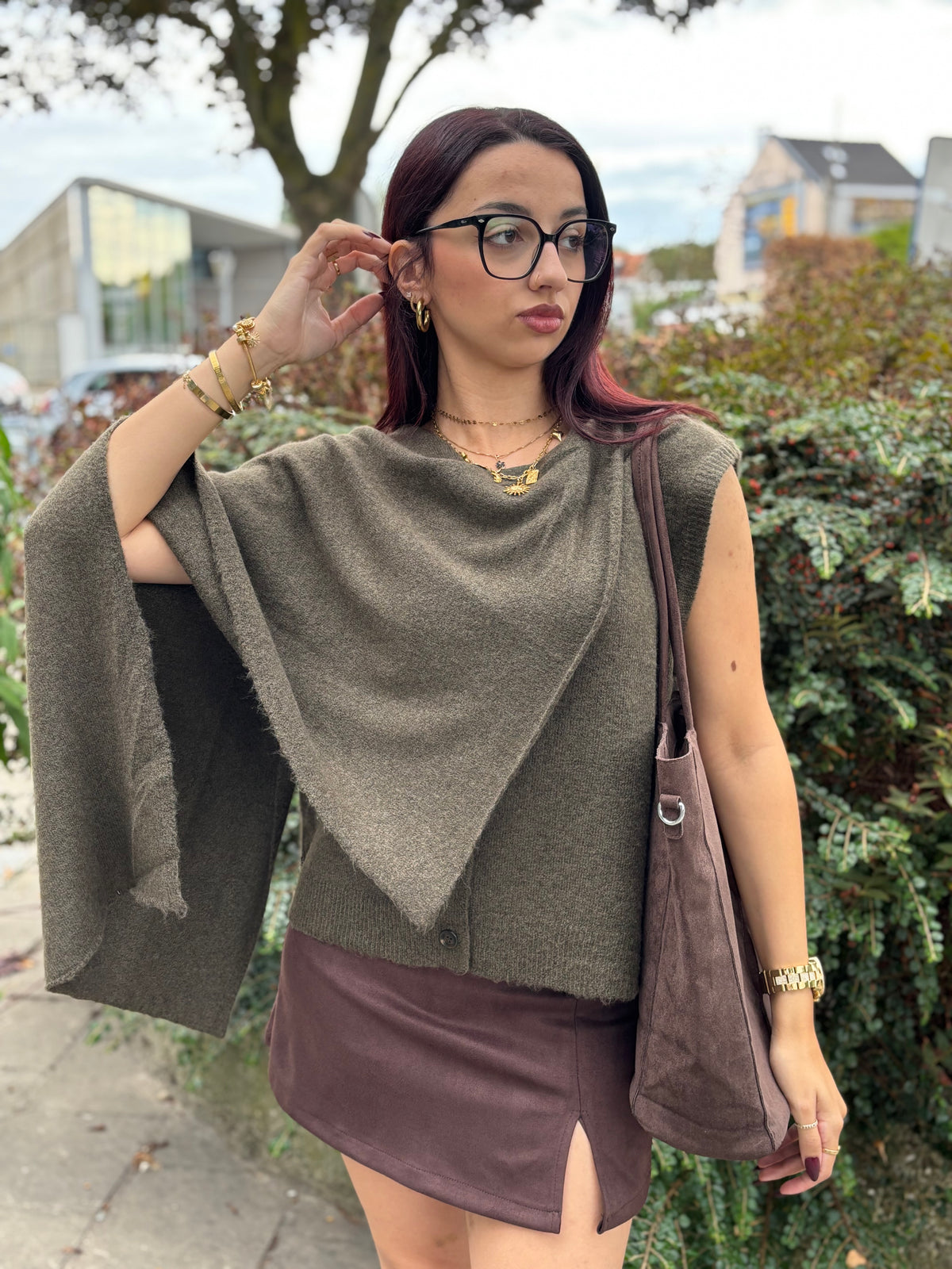 Gilet Tessy avec cape
