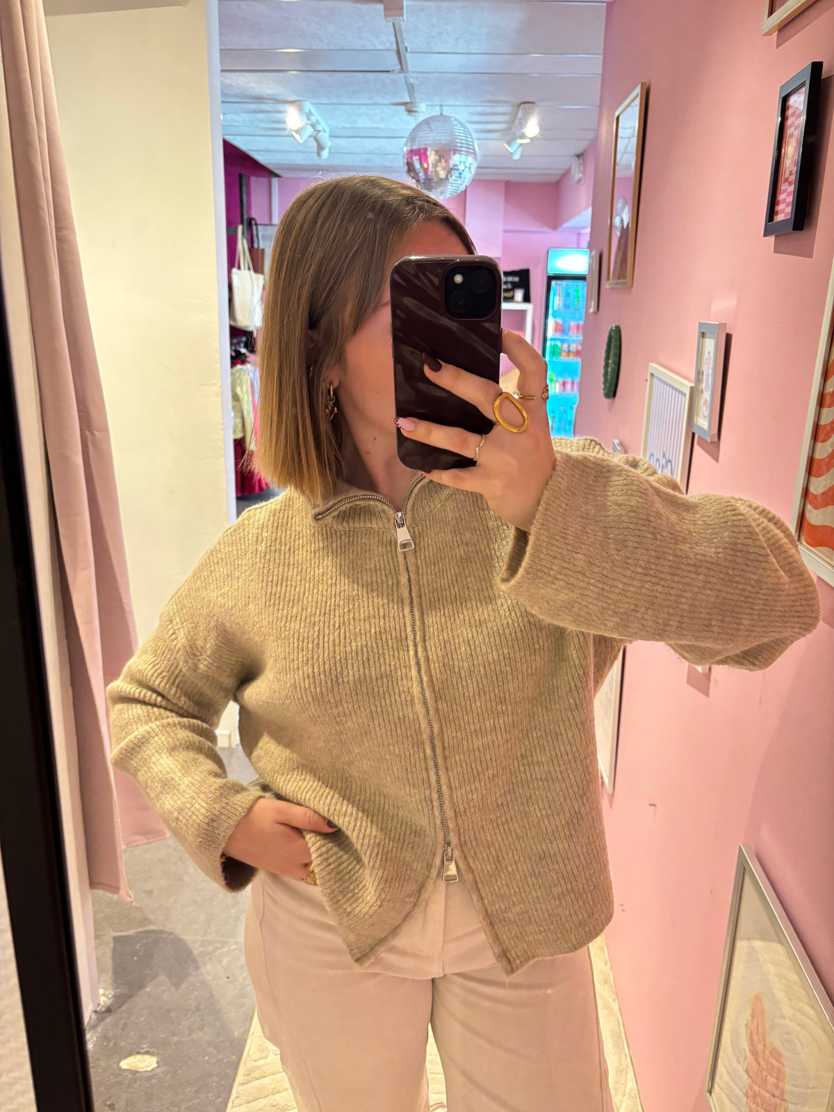 Gilet Céline double tirette